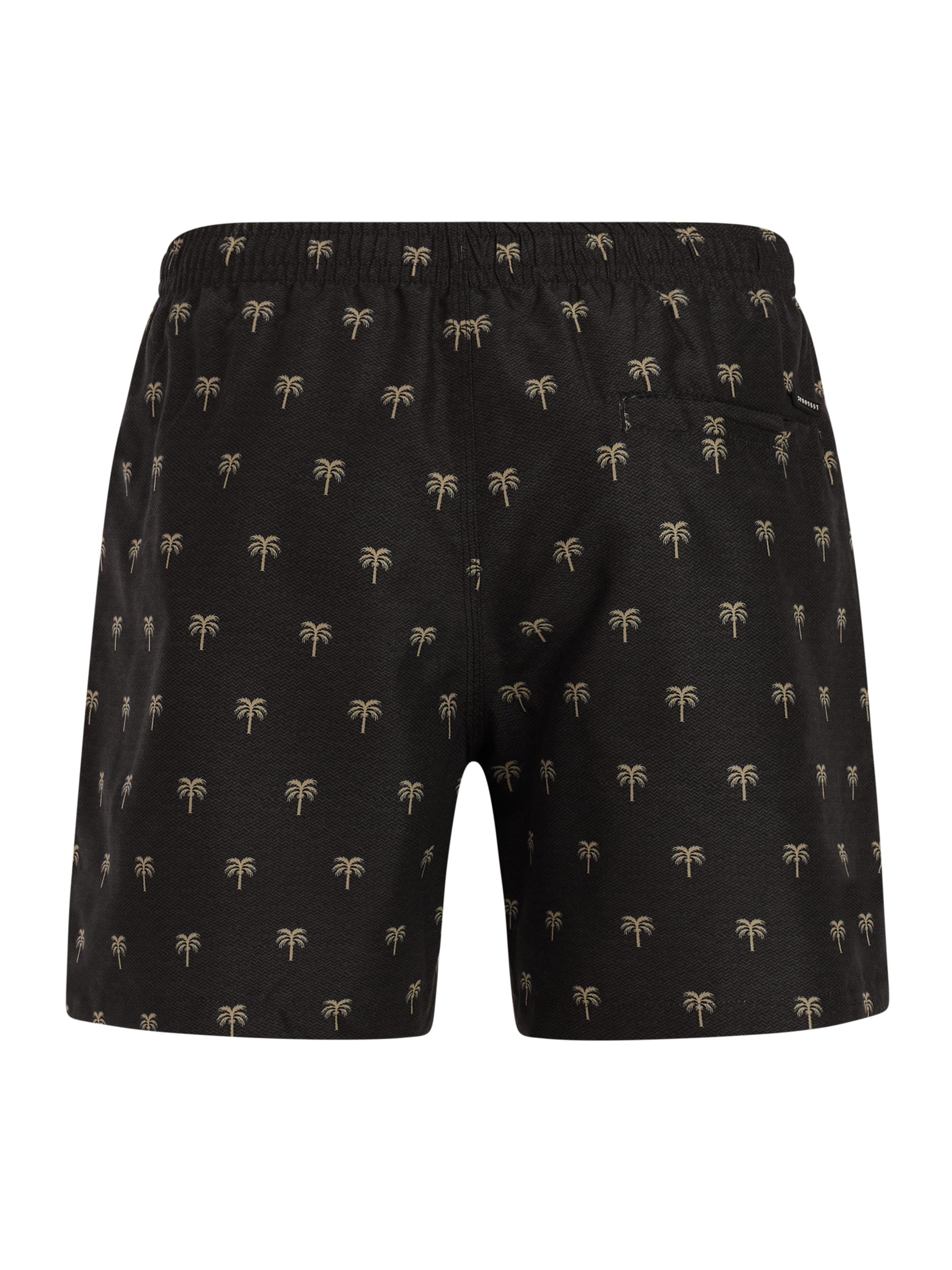 Protest Badeshorts PRTMascot Herren Badehose schwarz-gemustert