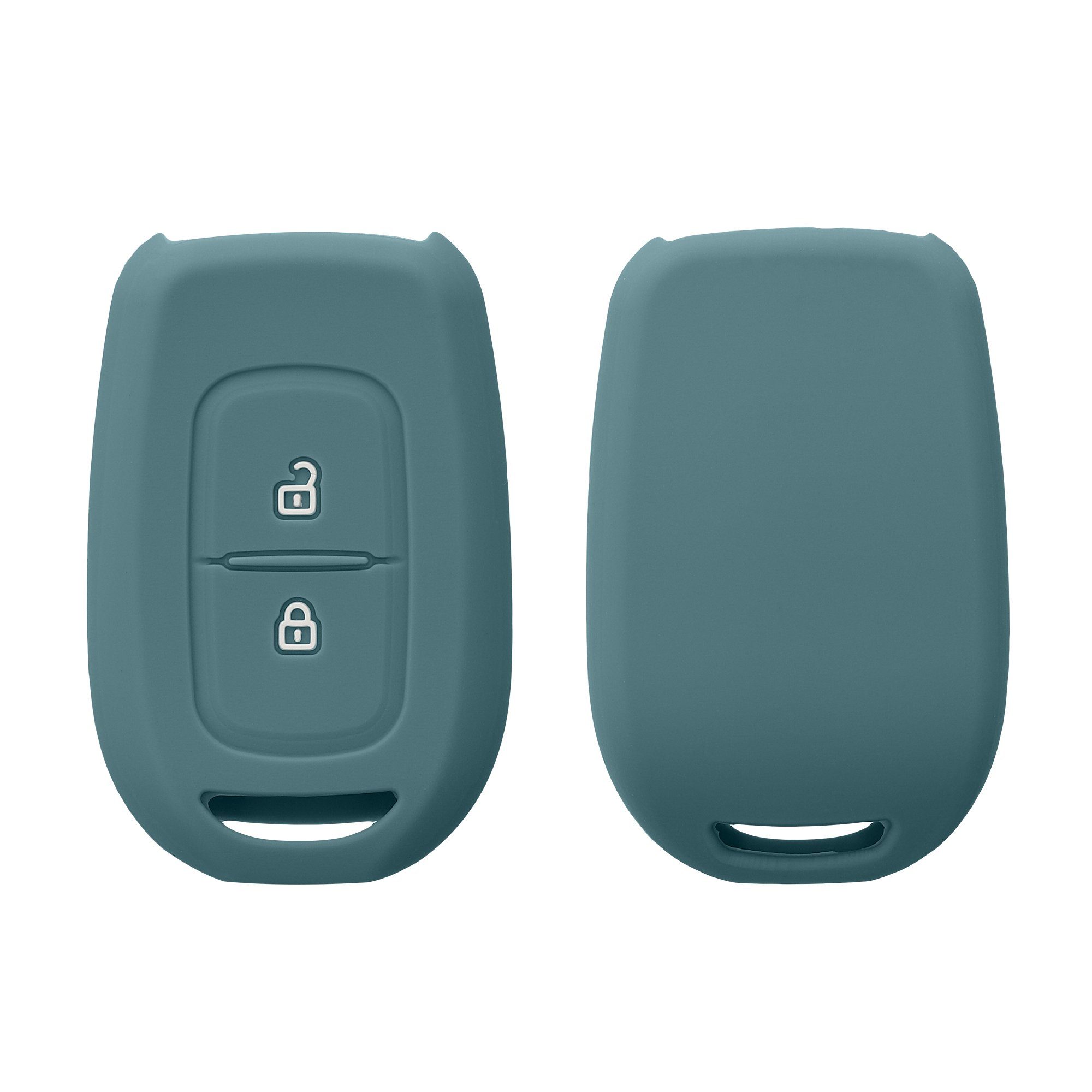 Schlüssel für Silikon Schlüsseltasche Renault Case Hülle Cover Autoschlüssel Dacia, kwmobile Schlüsselhülle