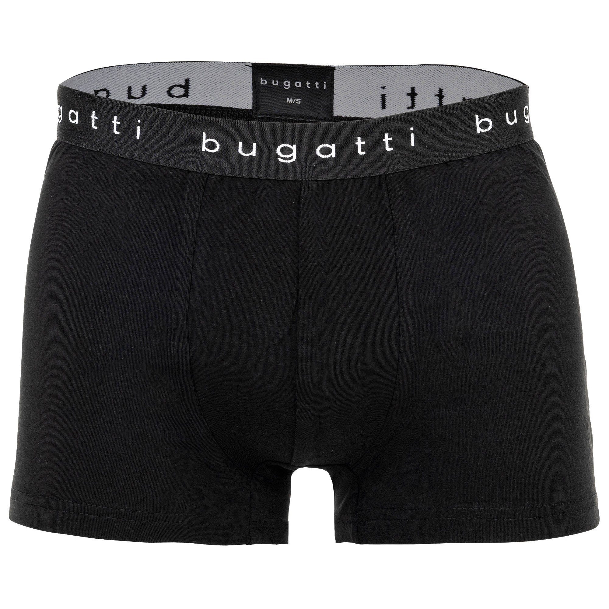 bugatti Boxer Herren Boxershort 5er Pack Baumwolle (Packung, 5er Pack)