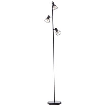 Lightbox Stehlampe, ohne Leuchtmittel, Stehlampe, 162 cm Höhe, 3 x E14, max. 25 W, Köpfe schwenkbar, Metall