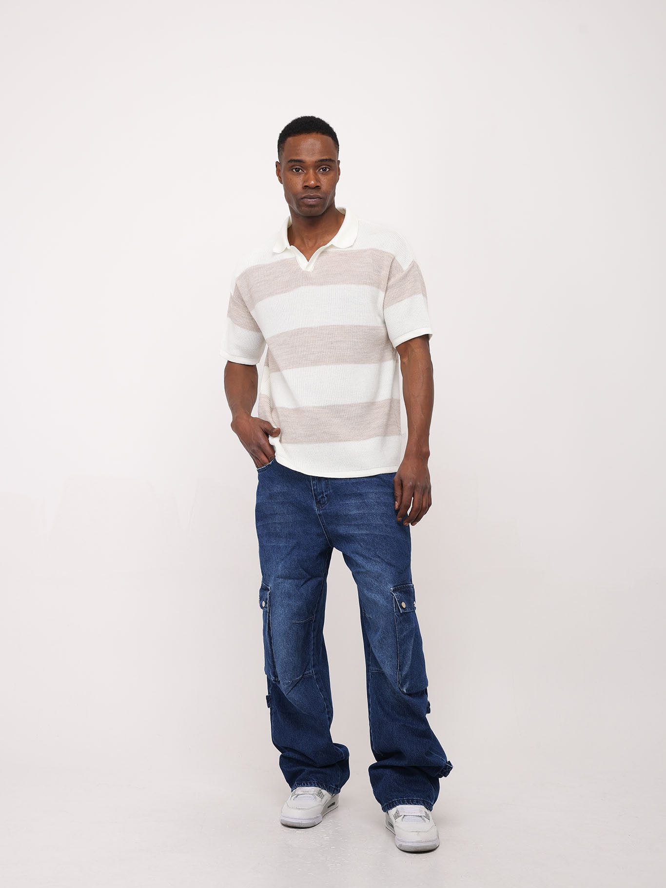 Denim House Cargojeans Baggy Cargo Jeans günstig online kaufen