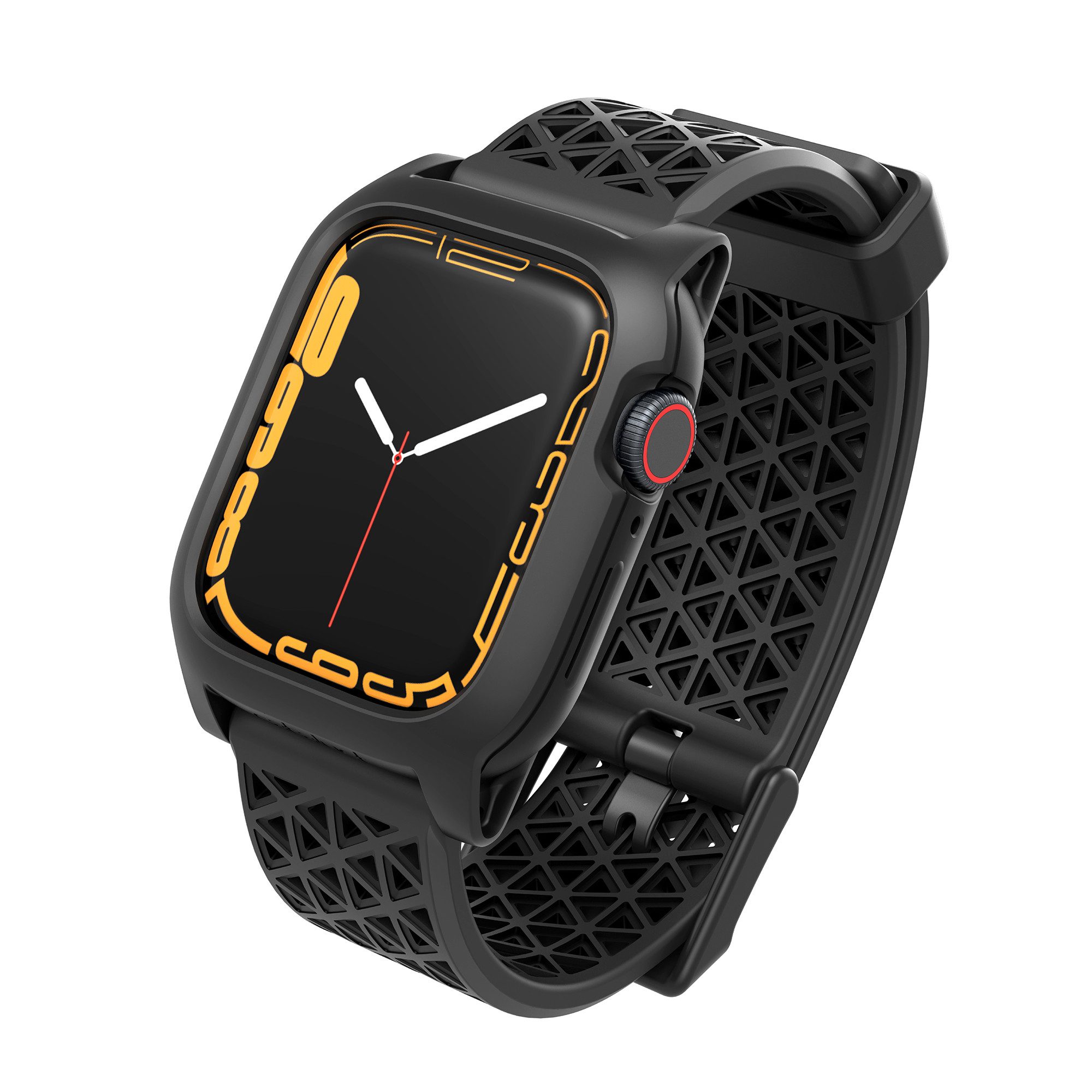 Catalyst Smartwatch-Hülle Active Defense Case, für Watch 41 mm (Series 7/8/9), Stealth Black
