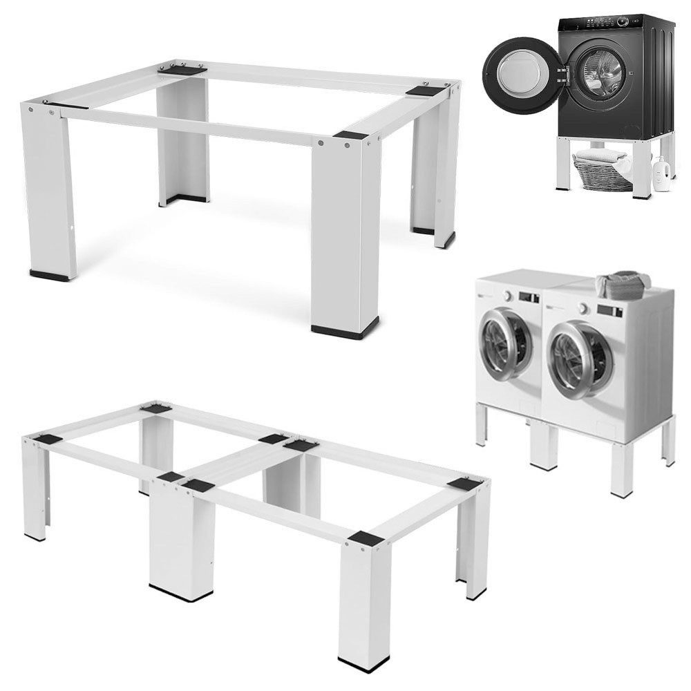 XERSEK Waschmaschinenuntergestell Stahl Waschmaschinen Podest Unterbau Sock günstig online kaufen