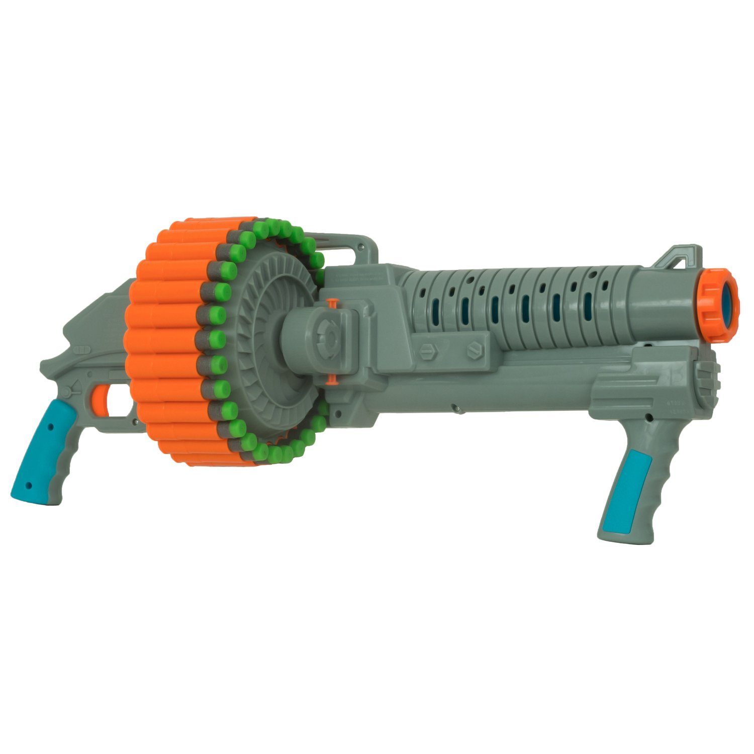 Buzz Bee Toys Blaster Dartblaster Sidewinder, 30 Schuss-Trommelmagazin und Schnellfeuer-Mechanismus bedeutet: Volle