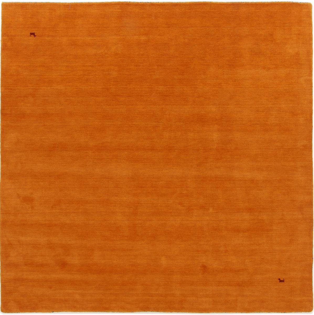 Orientteppich Loom Gabbeh Orange 293x297 Moderner Orientteppich Quadratisch, Nain Trading, rechteckig, Höhe: 12 mm