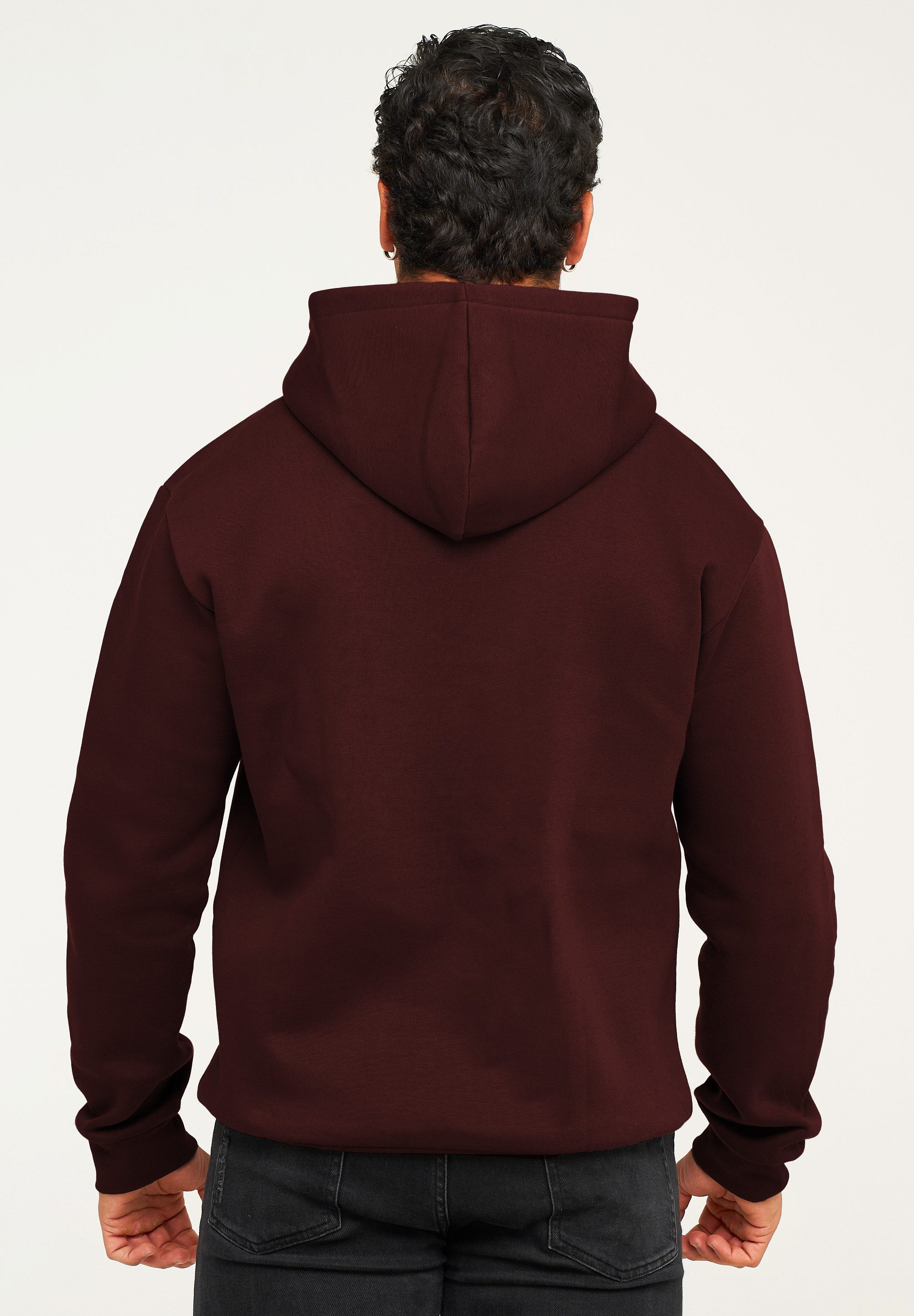 behype Hoodie BHHOBART Herren Basic Oversized Hoodie Raglan Kapuzenpullover günstig online kaufen