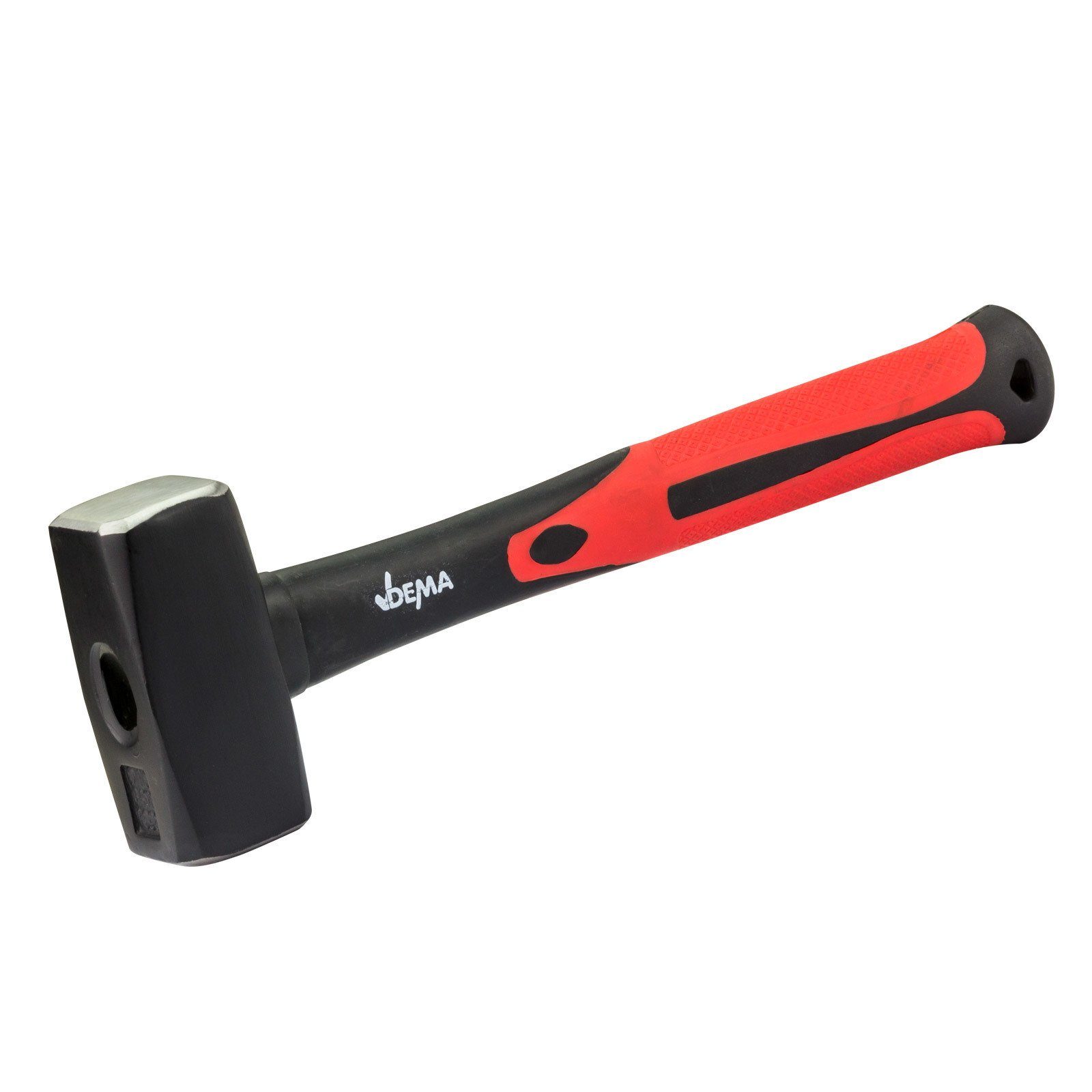 DEMA Hammer Fäustel / Hammer 1250g mit Fiberglasstiel