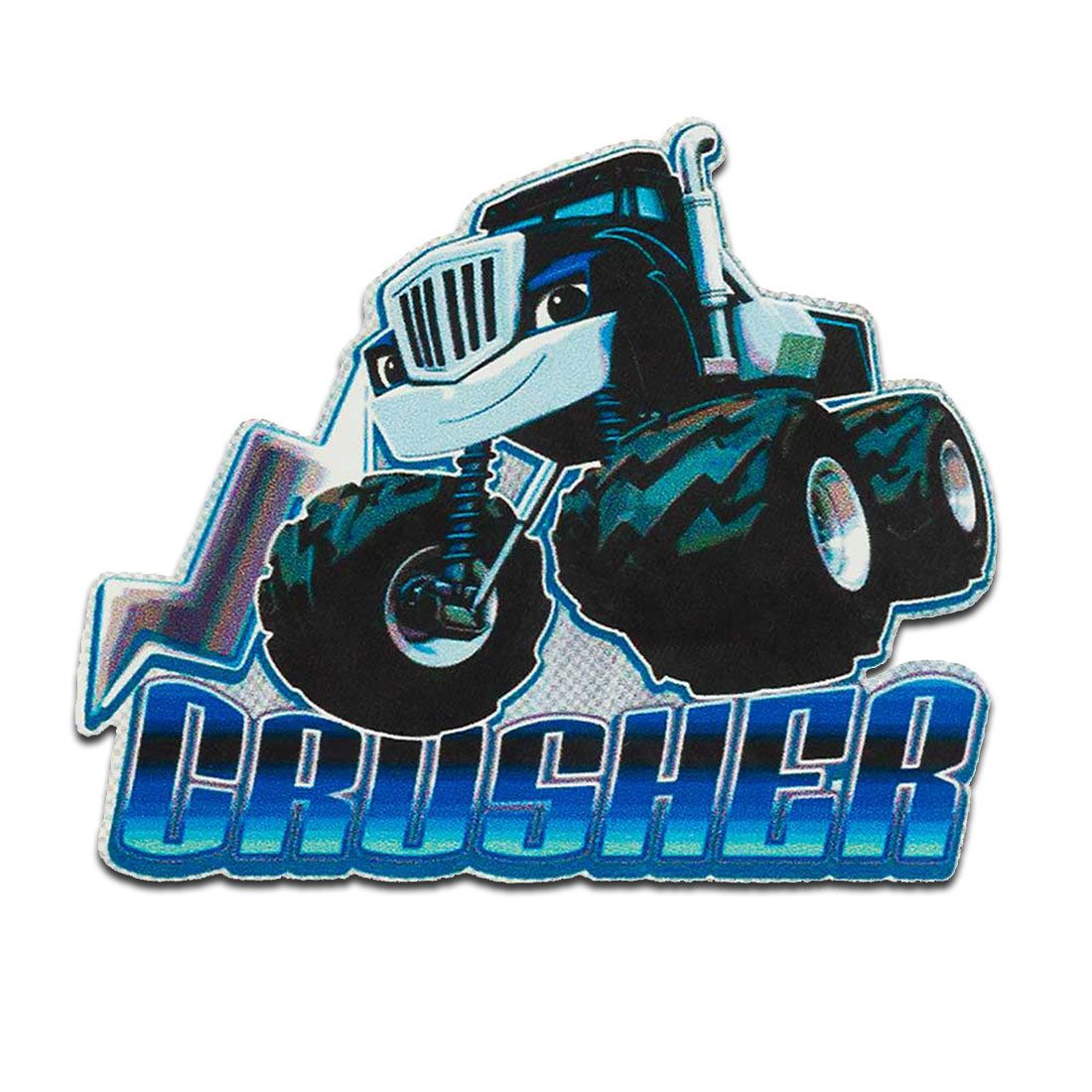Blaze Aufnäher Bügelbild, Aufbügler, Applikationen, Patches, Flicken, zum aufbügeln, Polyester, Mono-Quick Blaze Crusher - Größe: 6 x 7 cm