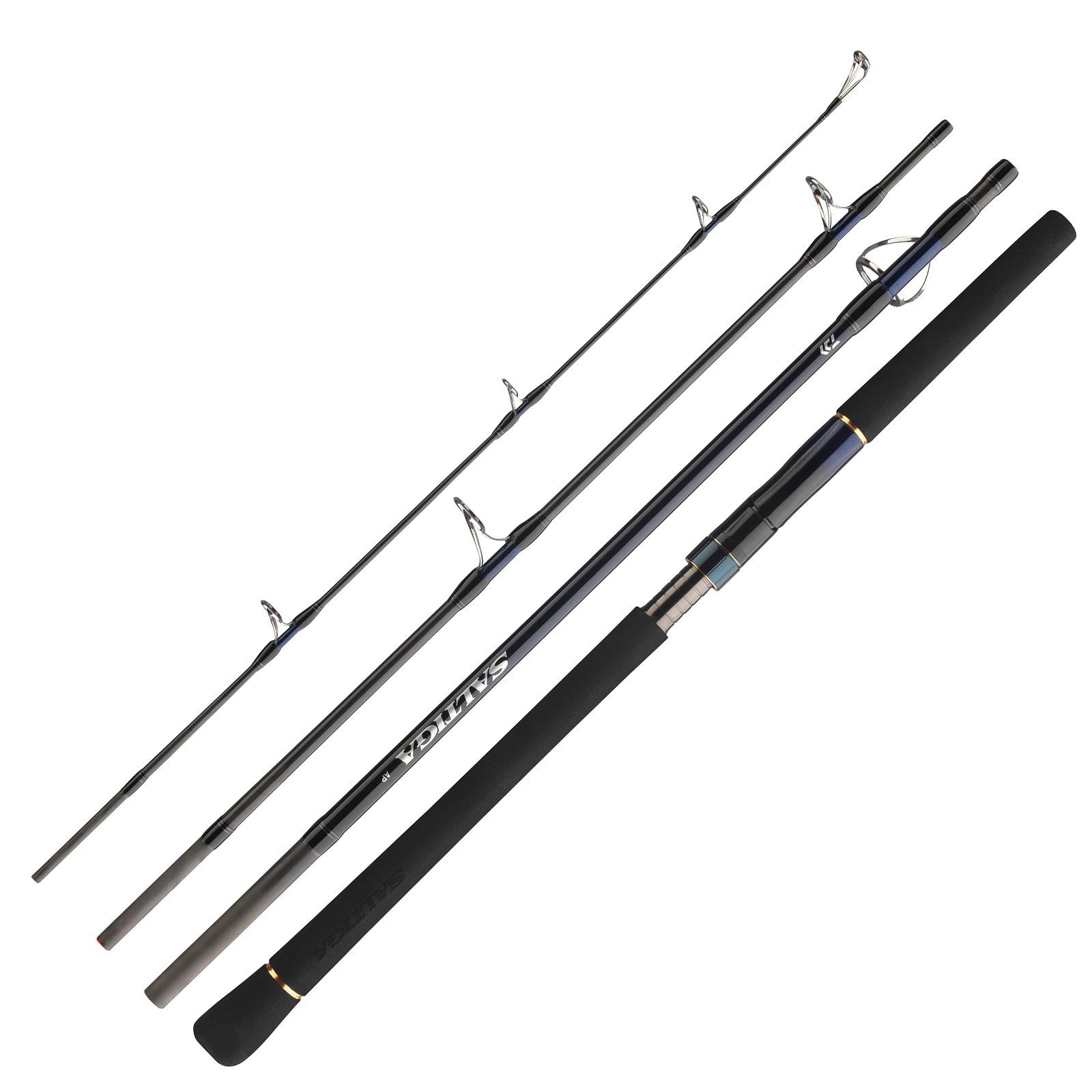 Daiwa Reiserute, (4-tlg), Daiwa Saltiga Light Game 4sect. 8ft 40-110g Meeres-Reiserute