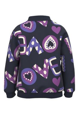 Name It Sweatjacke NMFNILA LS SWE CARD BRU PB