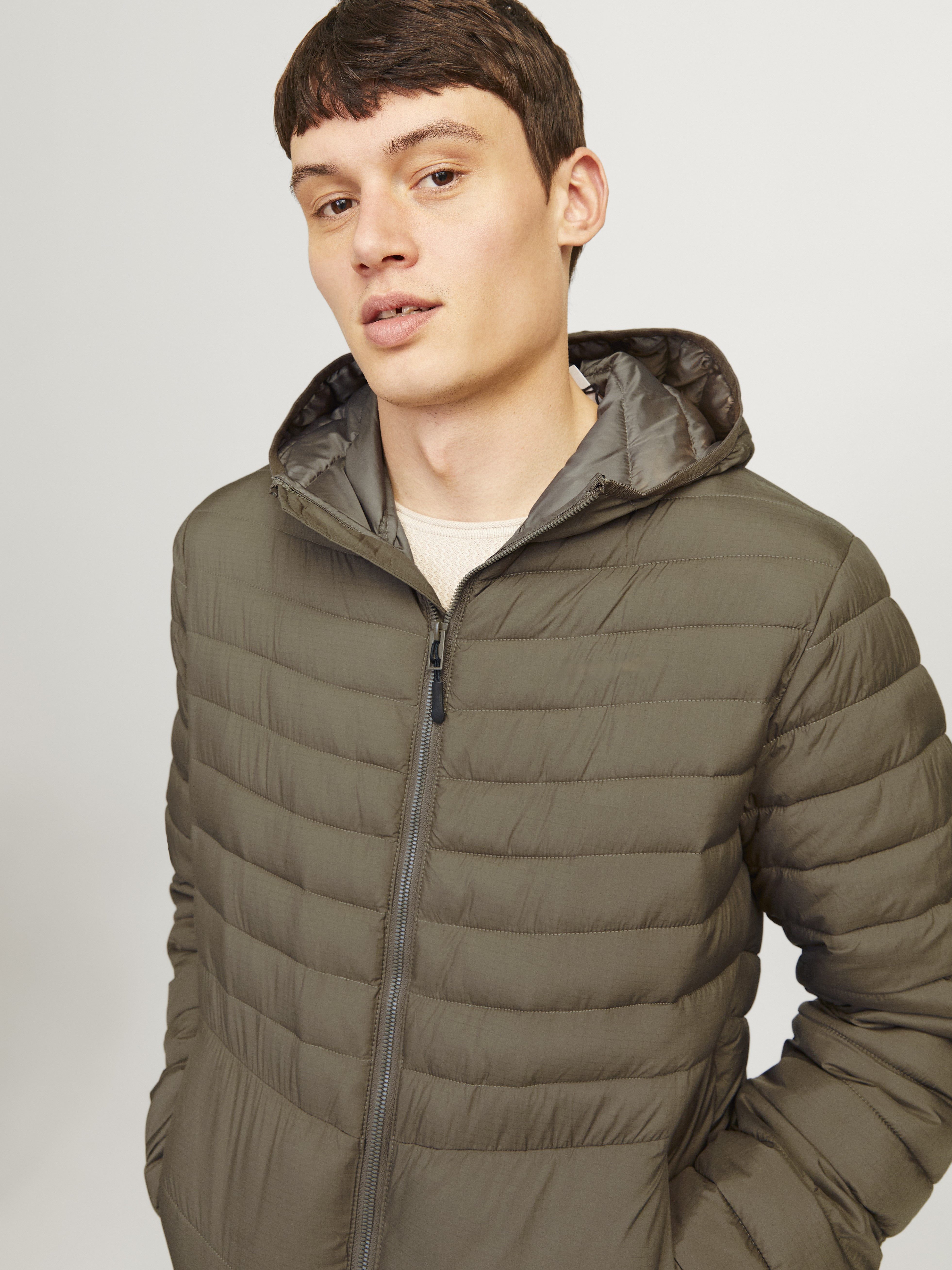 Jack & Jones Steppjacke JJESTATE PACKABLE PUFFER HOOD NOOS mit Kapuze