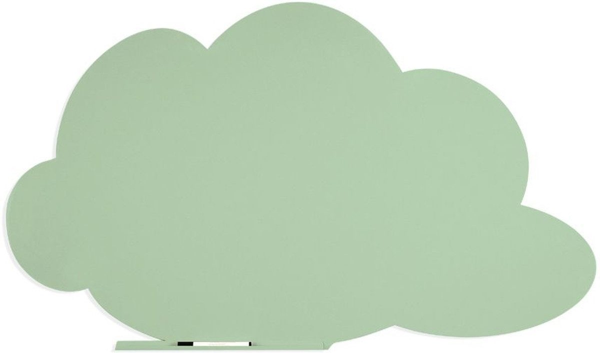 rocada Magnettafel Symbol-Tafel Skinshape Wolke lackiert 100x150cm RAL 6019 weißgrün