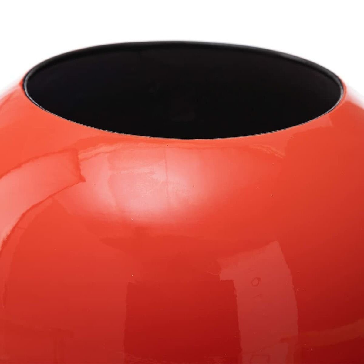 Bigbuy Dekovase Vase Orange aus x 20 24,5 cm Keramik x 24,5