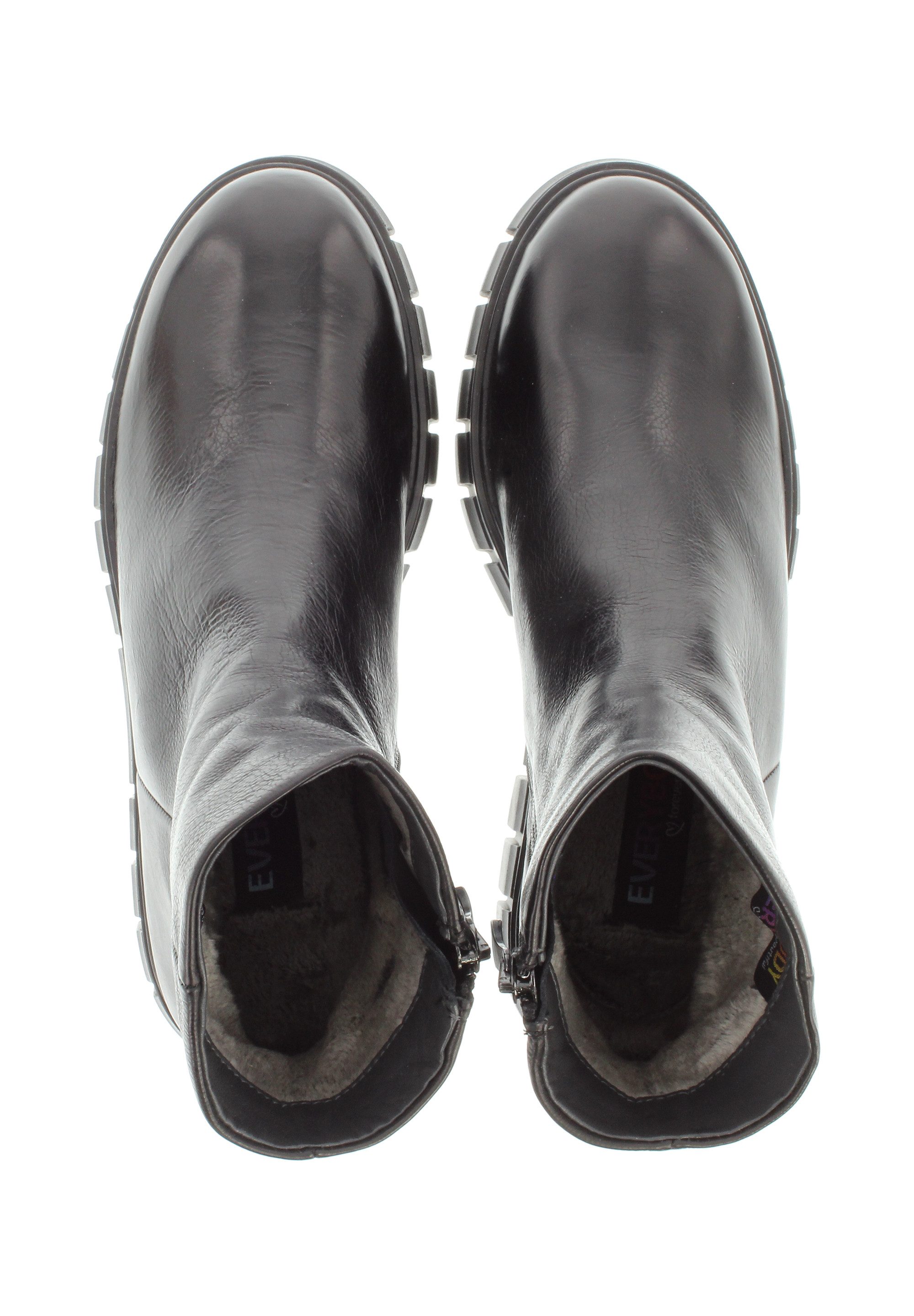 Everybody ASPASIA - Lässige Boots aus Kalbleder Bikerboots