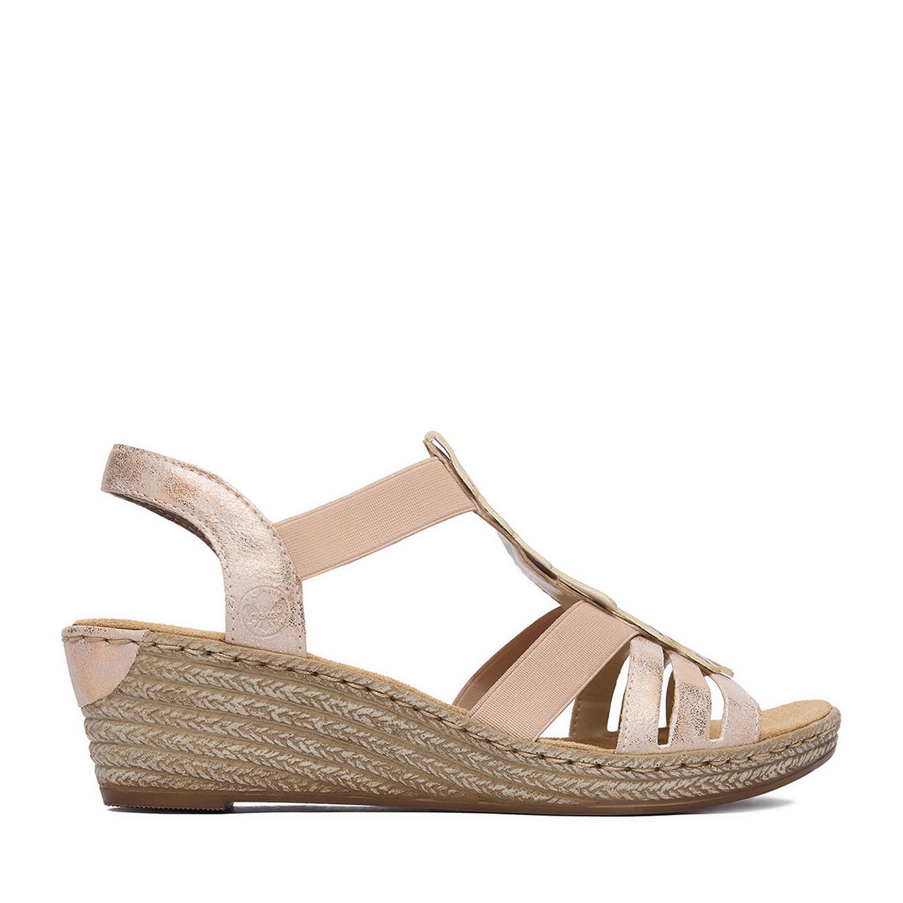 Rieker Rieker Damen-Sandalen Rosa 62436-31 Sandale