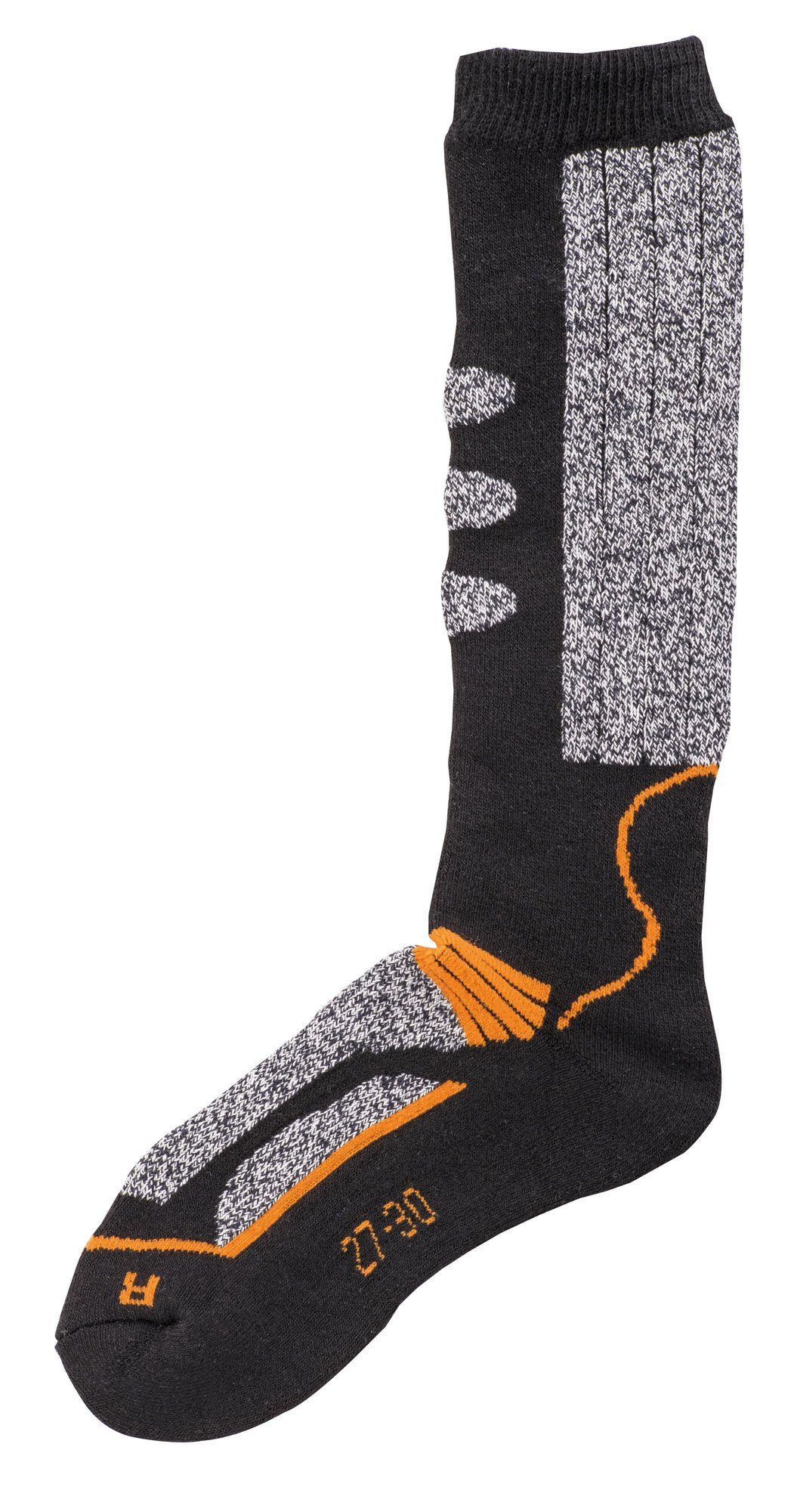 Wowerat Skisocken 2 Paar Thermo Kinder-Ski-Kniestrümpfe für Kinder Vollfrottee (2 Paar)