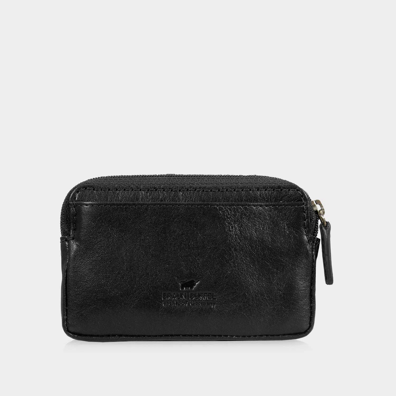 Braun Büffel Schlüsseltasche COUNTRY Schlüsseletui M Zip schwarz – Bild 5 von 5