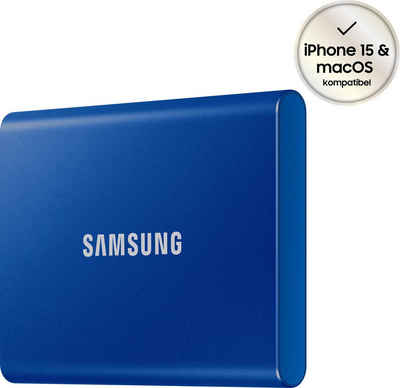 Samsung Portable SSD T7 externe SSD (1 TB) 1050 MB/S Lesegeschwindigkeit, 1000 MB/S Schreibgeschwindigkeit
