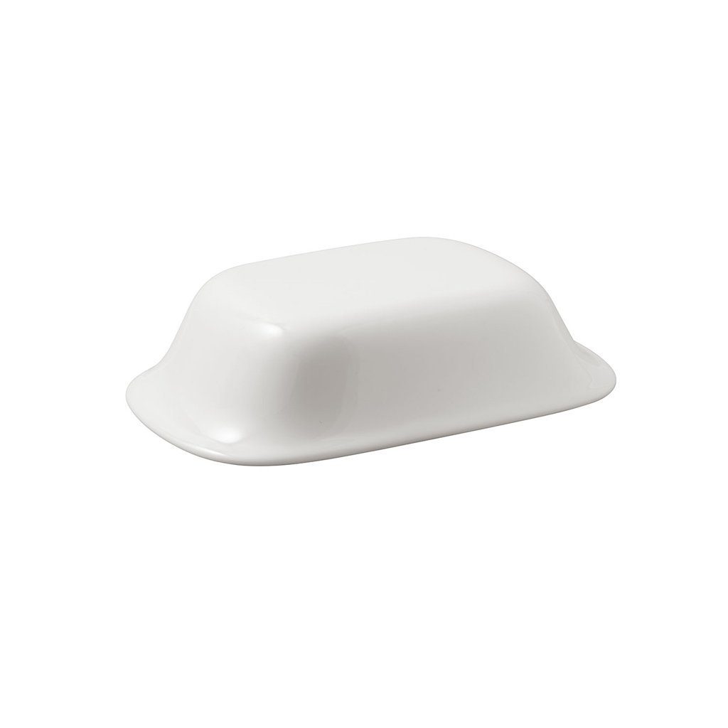Villeroy & Boch Butterdose For Me Buttercloche, Porzellan, (1-tlg), Premium Porcelain, mikrow.- & spülm.sicher, Made in Germany