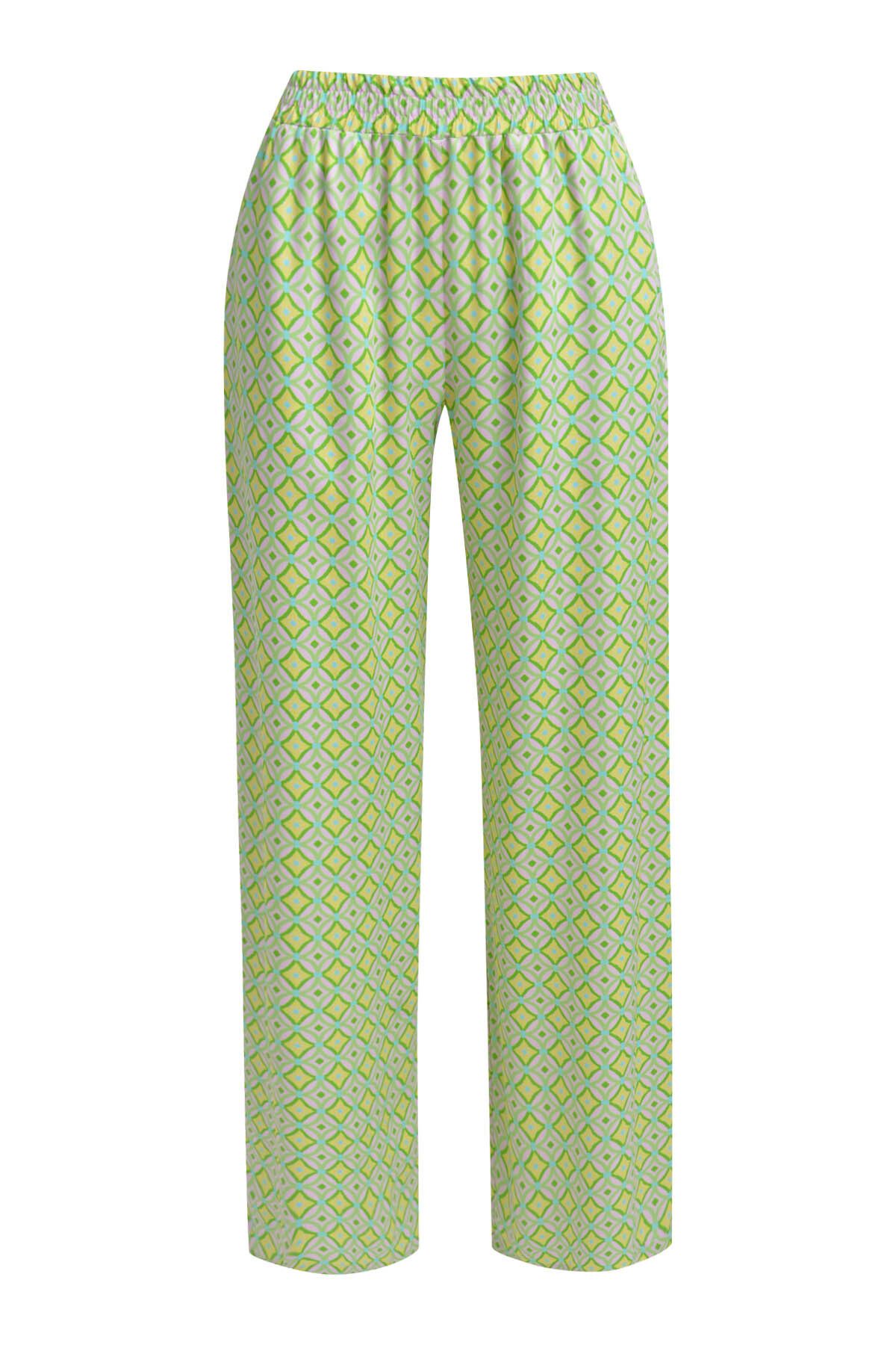 Milano Italy Schlupfhose mit Elastikbund & seitlichen Taschen