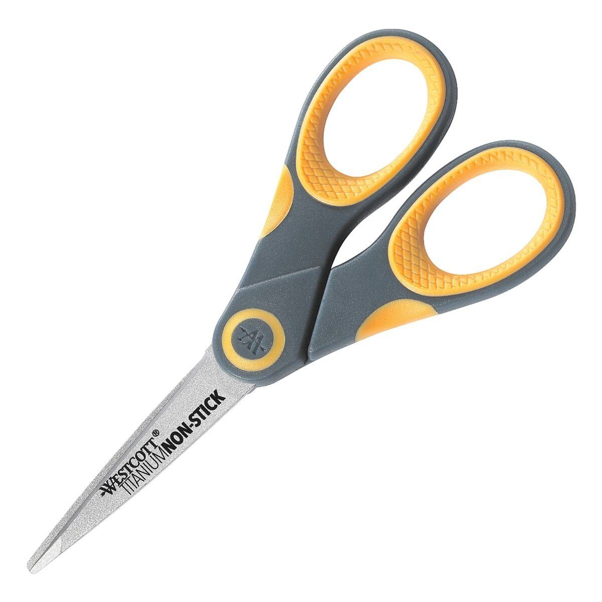 WESTCOTT Haushaltsschere Titanium non-stick, 12,7 cm, für Rechts- und Linkshänder