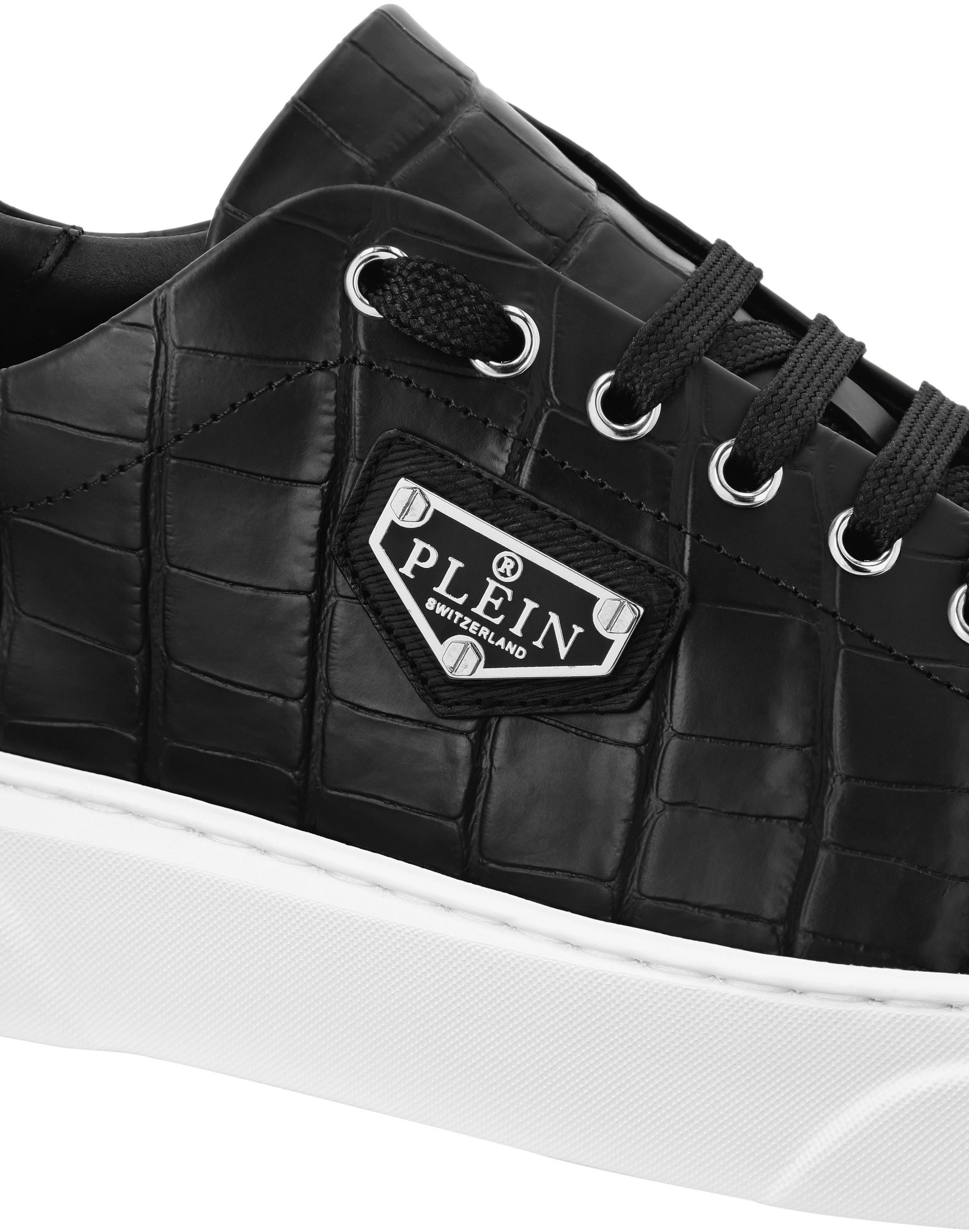 PHILIPP PLEIN Iconic Plein Crocco Print Sneaker günstig online kaufen