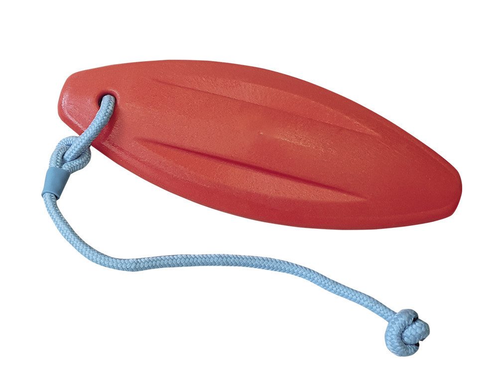 Wasserspielzeug Nobby Wasserspielzeug TPR Lifeboard mit Seil 26 cm