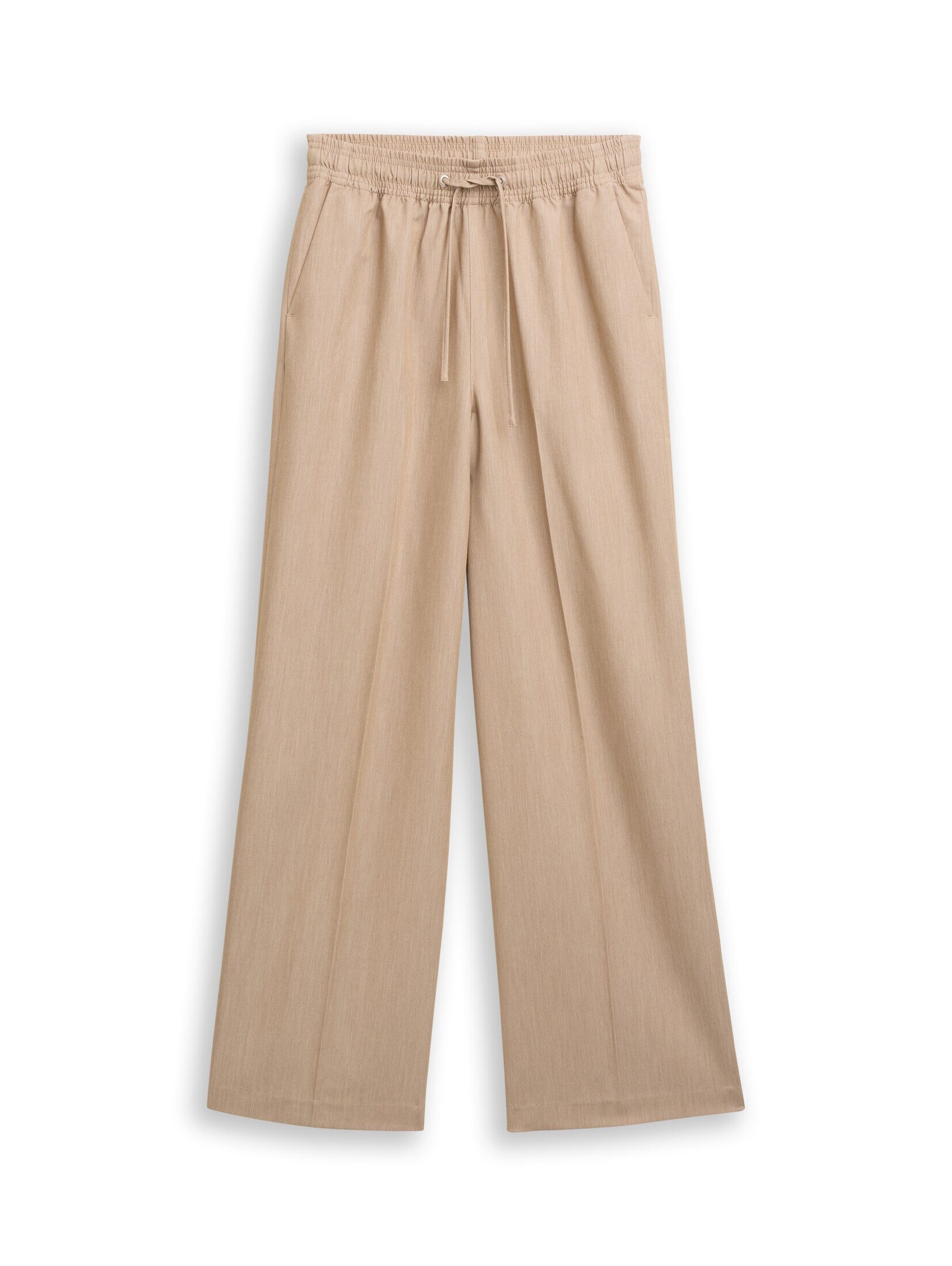 TOM TAILOR Denim Stoffhose Hosen & Chino Wide Leg Hose mit Kordelzug
