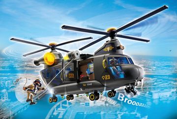 Playmobil® Konstruktions-Spielset SWAT-Rettungshelikopter (71149), City Action, (117 St), Made in Europe; mit Licht und Sound
