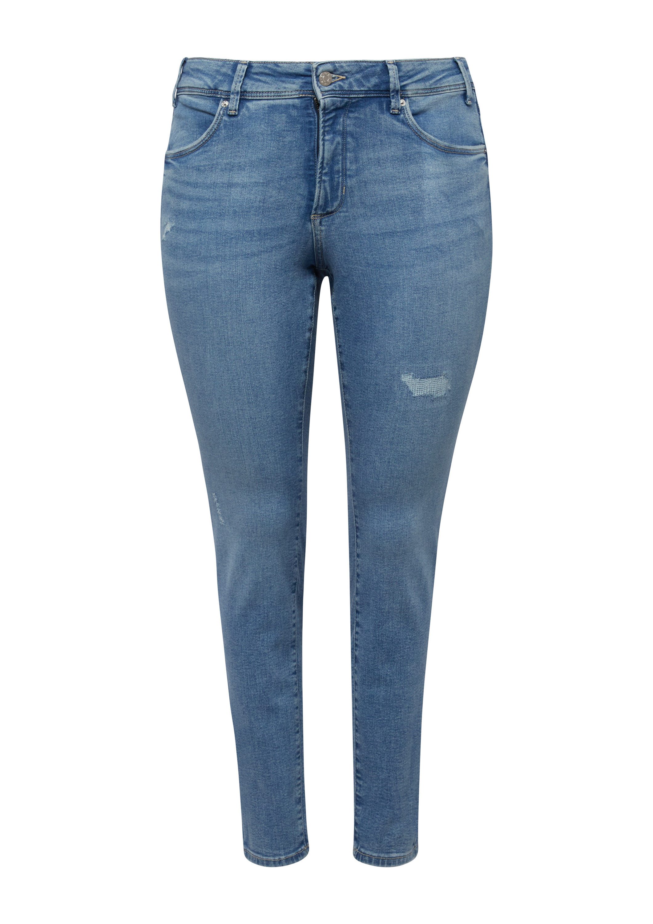 s.Oliver Skinny-fit-Jeans Jeans-Hose Jeans / Skinny Fit / Mid Rise / Skinny günstig online kaufen