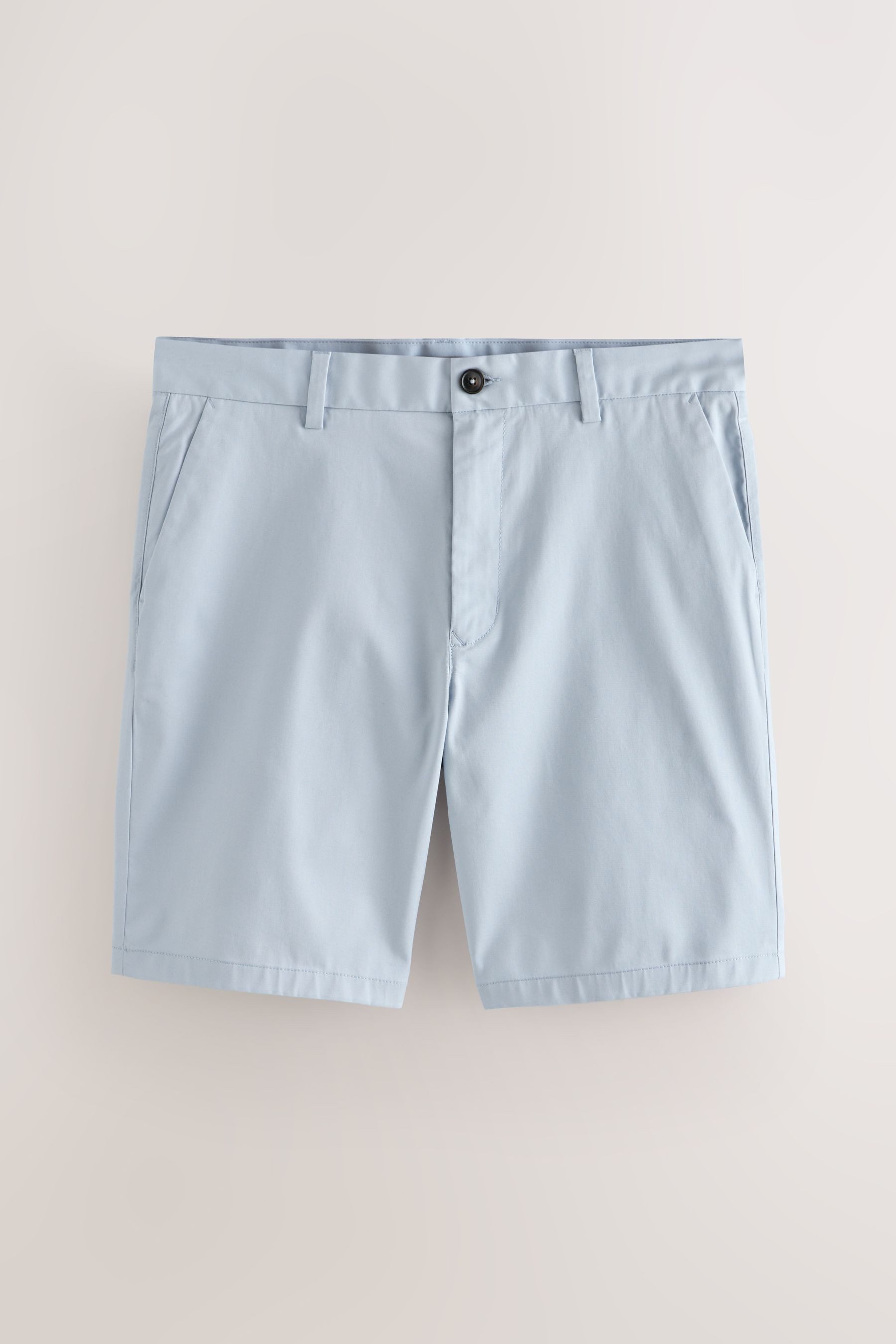Next Shorts Straight Fit Stretch-Chinoshorts, 2er-Pack (2-tlg)
