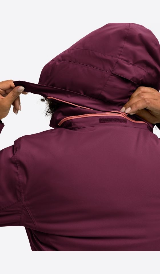 Maier Sports Funktionsjacke Maier Sports Damen Metor Therm REC Winterjacke (Kurzgröße)