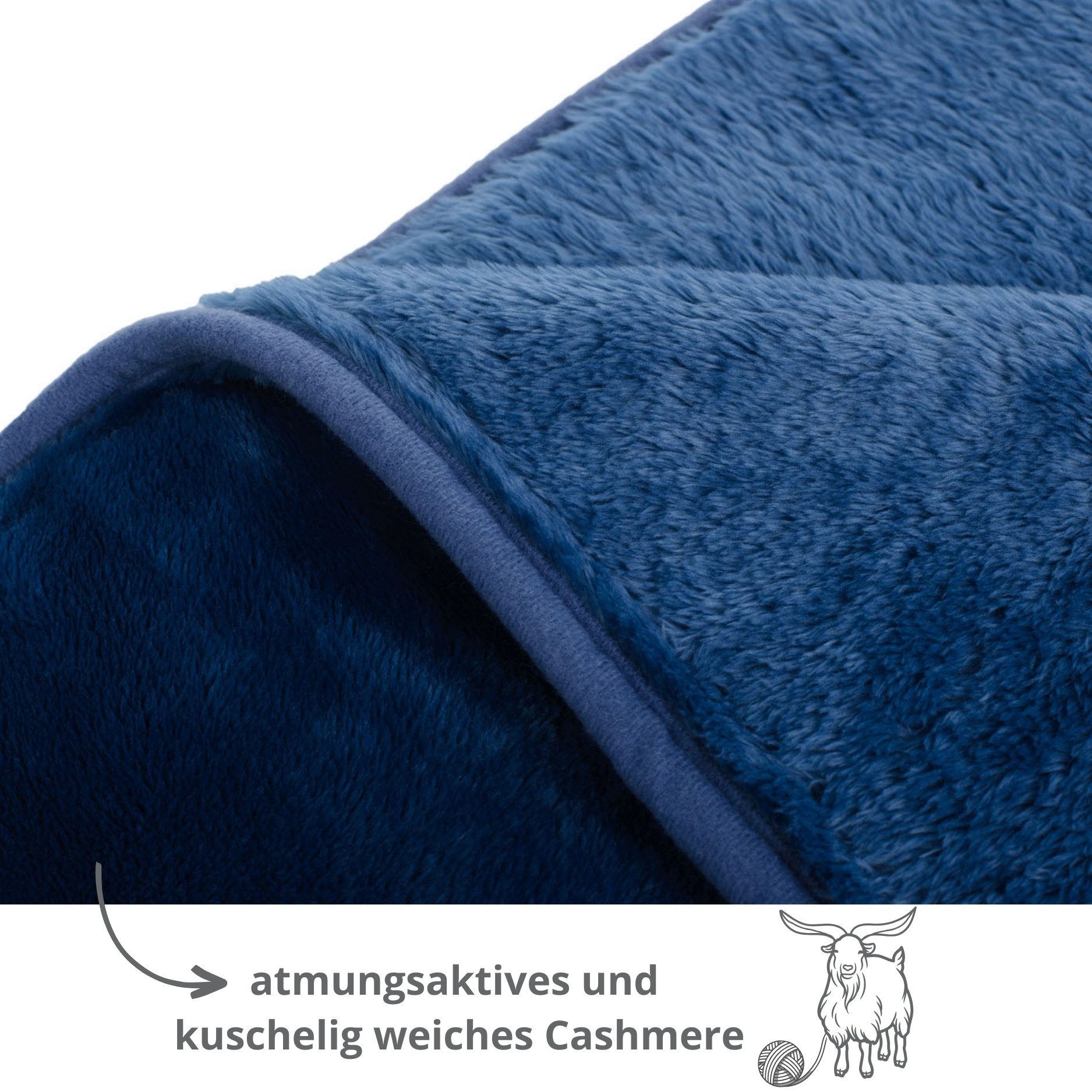 Wohndecke Kuscheldecke Cashmere Feeling, liebling, wärmeisolierend, feuchti günstig online kaufen
