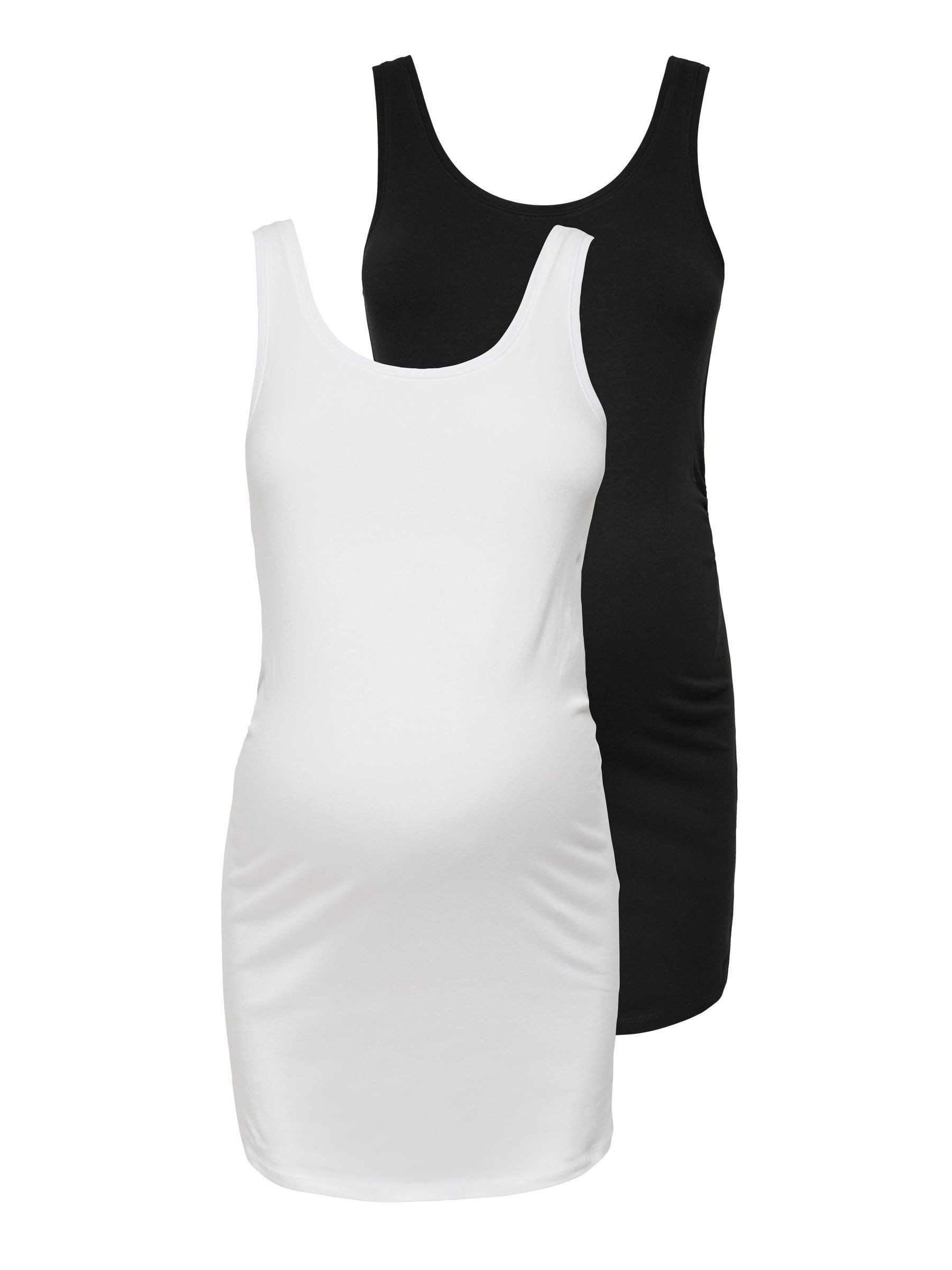 Umstandstop OLMLOVELY LONG TOP TT 2PCK JRS NOOS