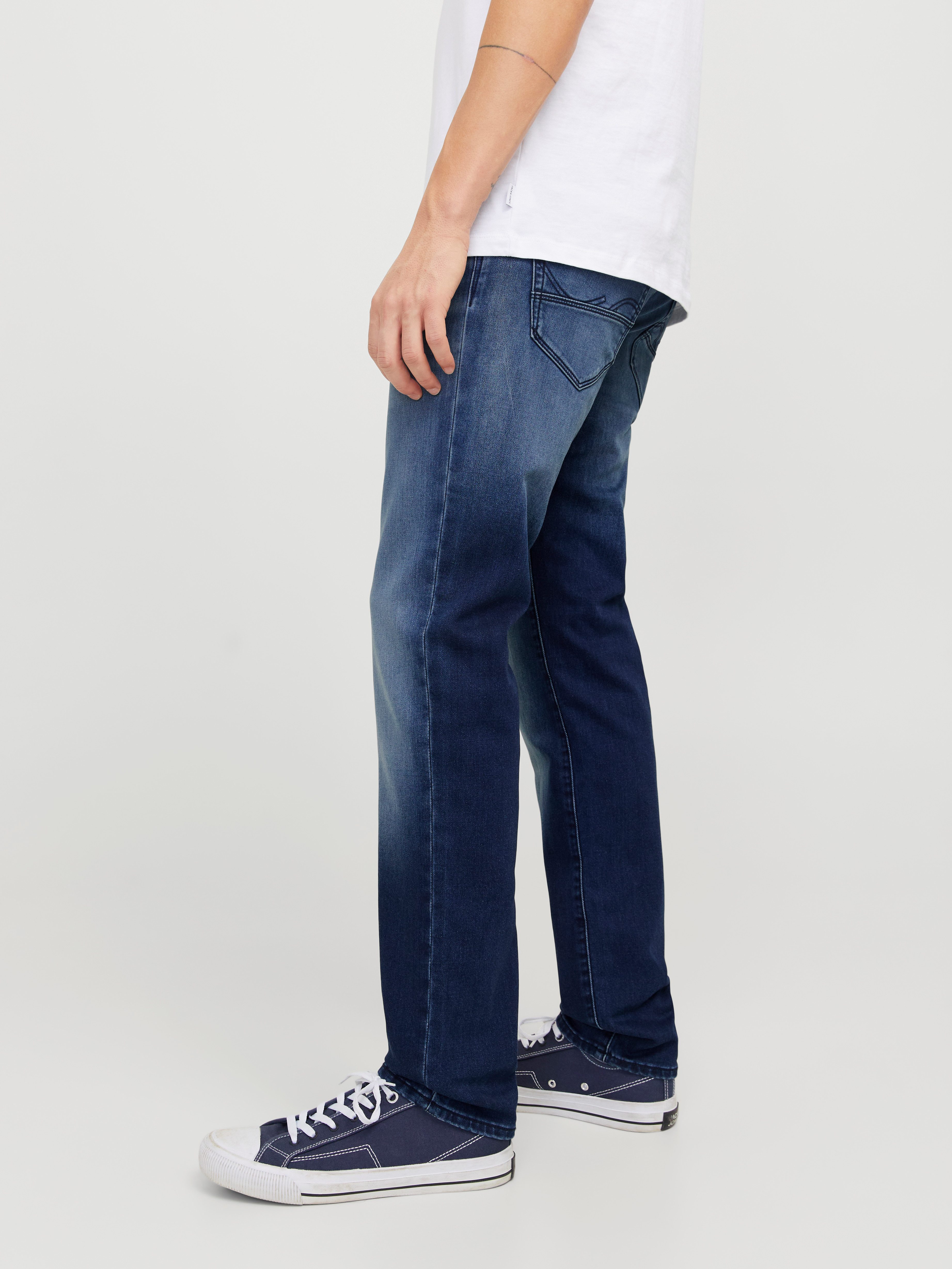 Jack & Jones Tapered-fit-Jeans JJIMIKE JJFOX günstig online kaufen