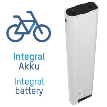 ANSMANN AG E-Bike Pedelec Integral Akku mit 36 V 11,6Ah und 417 Wh Kapazität Reichweite bis zu 100 km E-Bike Akku