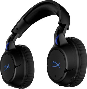 HyperX Cloud Flight Wireless Black/Blue für PlayStation Gaming-Headset (Mikrofon abnehmbar, Rauschunterdrückung, Wireless)