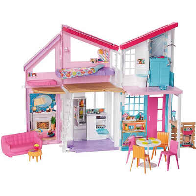 Mattel® Puppenhaus »Barbie Malibu Haus, Puppenhaus, Barbie Stadthaus«