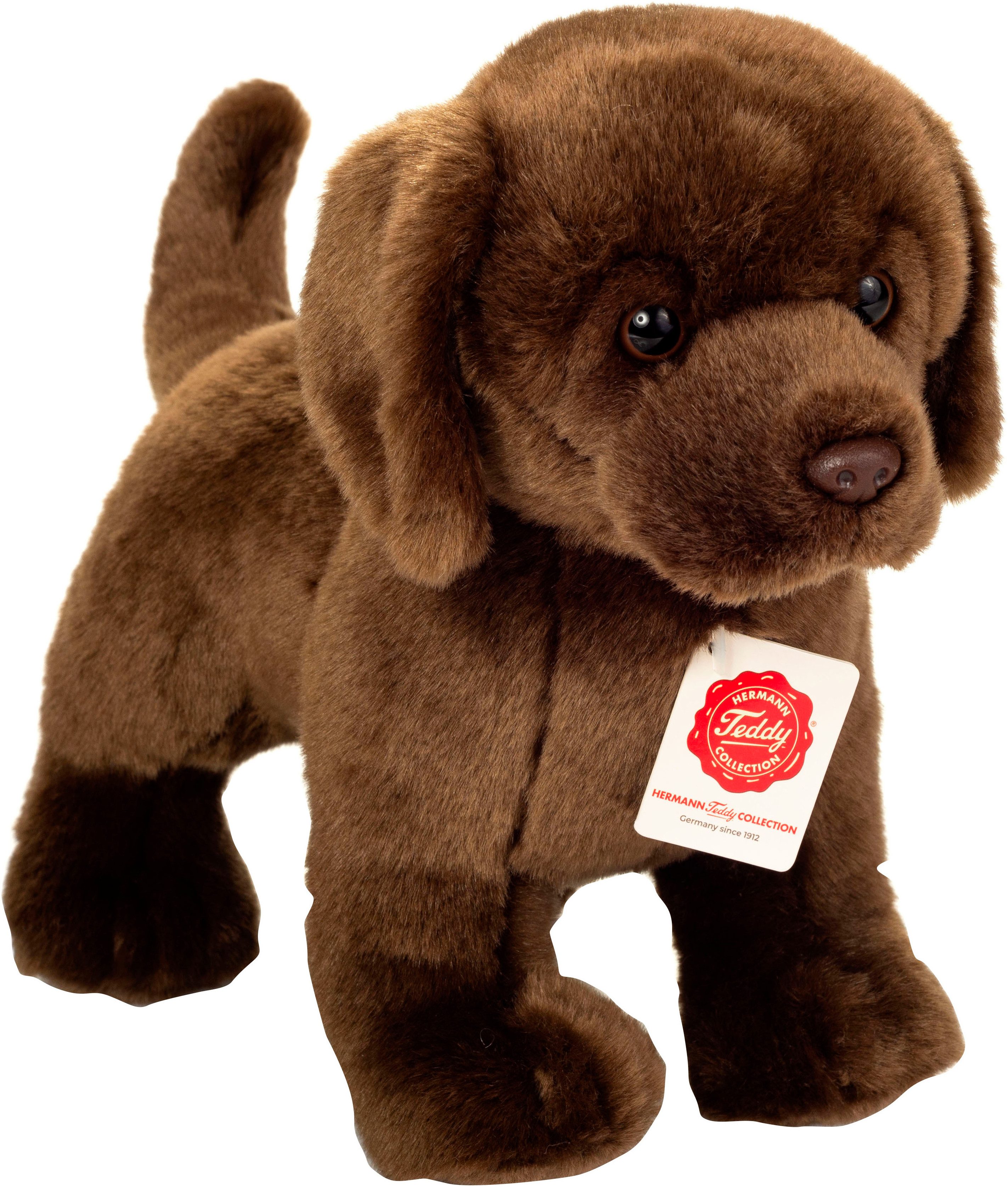 Teddy Hermann® Kuscheltier Labrador braun stehend 30 cm