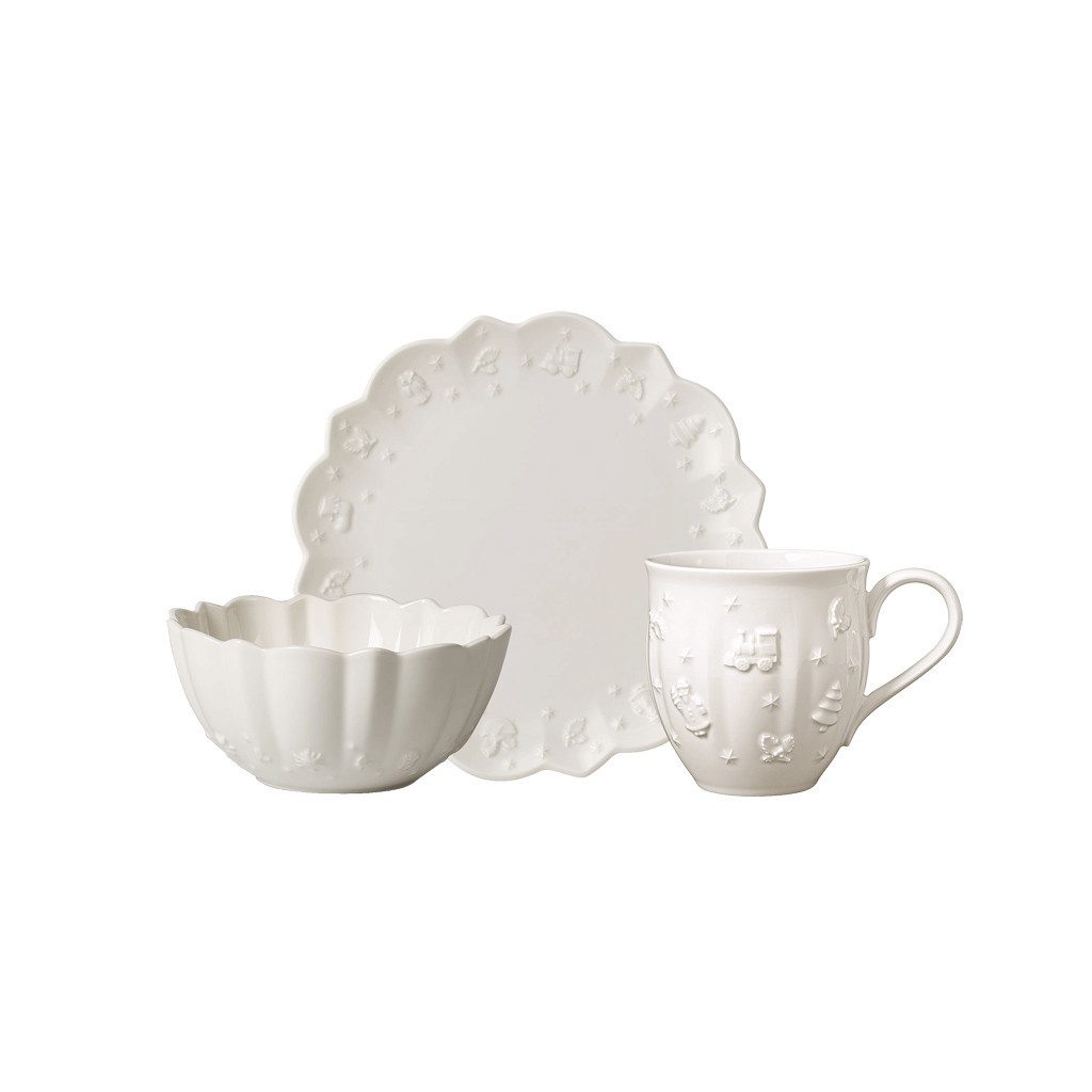 Villeroy & Boch Frühstücks-Geschirrset Toy's Delight Royal Classic Fruehstuecks Set 6tlg. (6-tlg), 2 Personen, Porzellan, Premium Porcelain, mikrow.- & spülm.sicher, Made in Germany