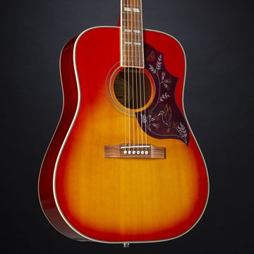 Epiphone Westerngitarre, Hummingbird Pro Faded Cherry Sunburst, Hummingbird Studio Faded Cherry - Westerngitarre