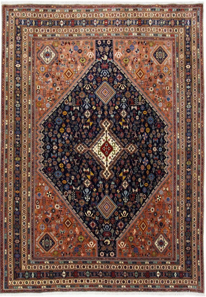 Orientteppich Ghashghai 199x285 Handgeknüpfter Orientteppich / Perserteppich, Nain Trading, rechteckig, Höhe: 12 mm