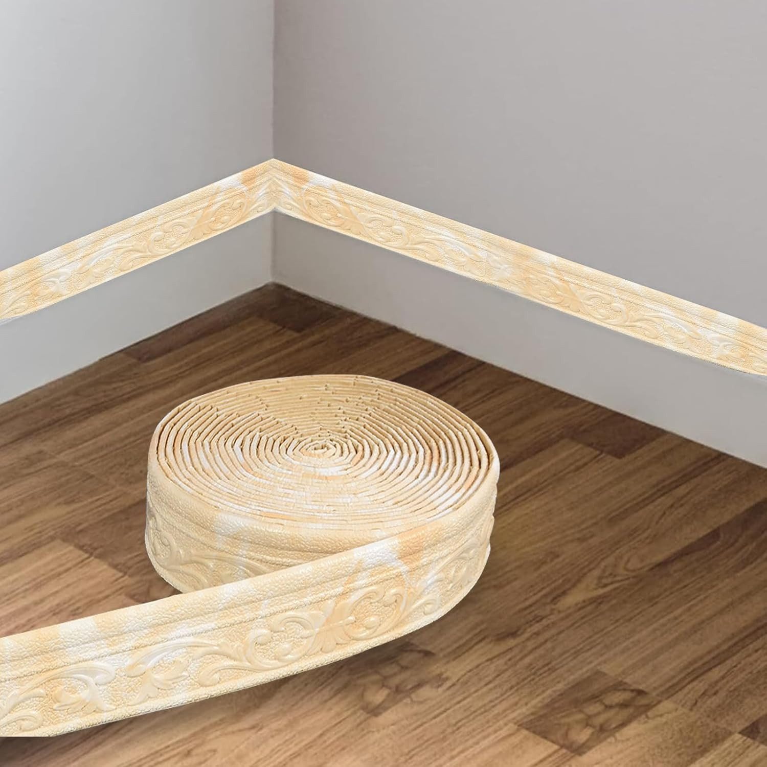 Kaket Bordüre 3D Stuckleisten Wand, Zierleisten günstig online kaufen