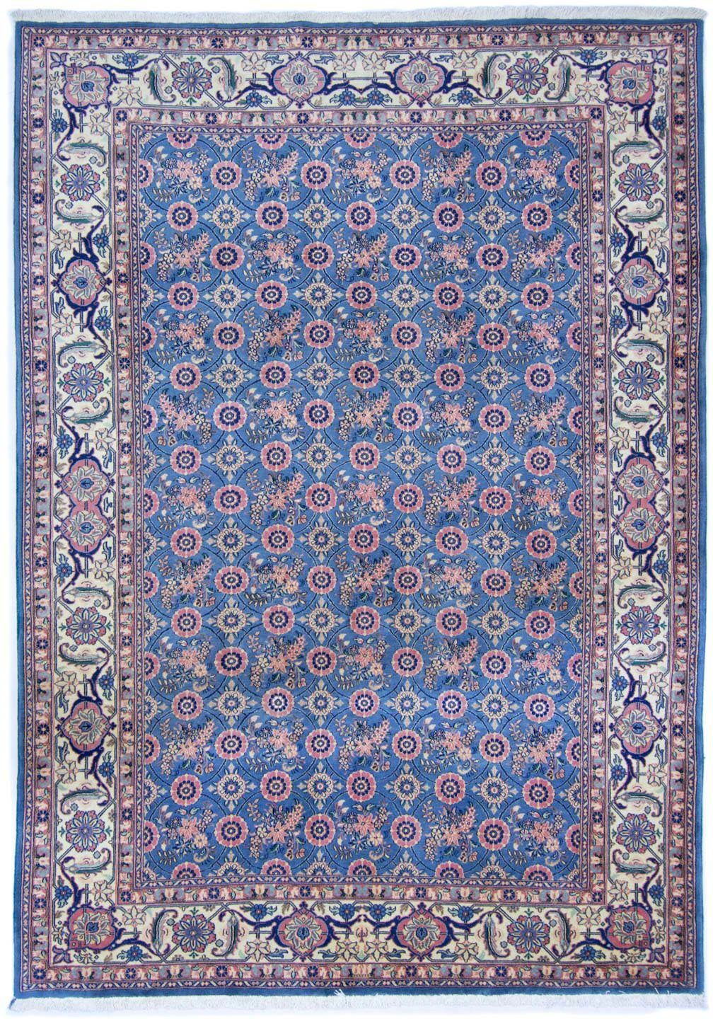 Wollteppich Waramin Durchgemustert Blu 286 x 198 cm, morgenland, rechteckig, Höhe: 10 mm, Unikat mit Zertifikat