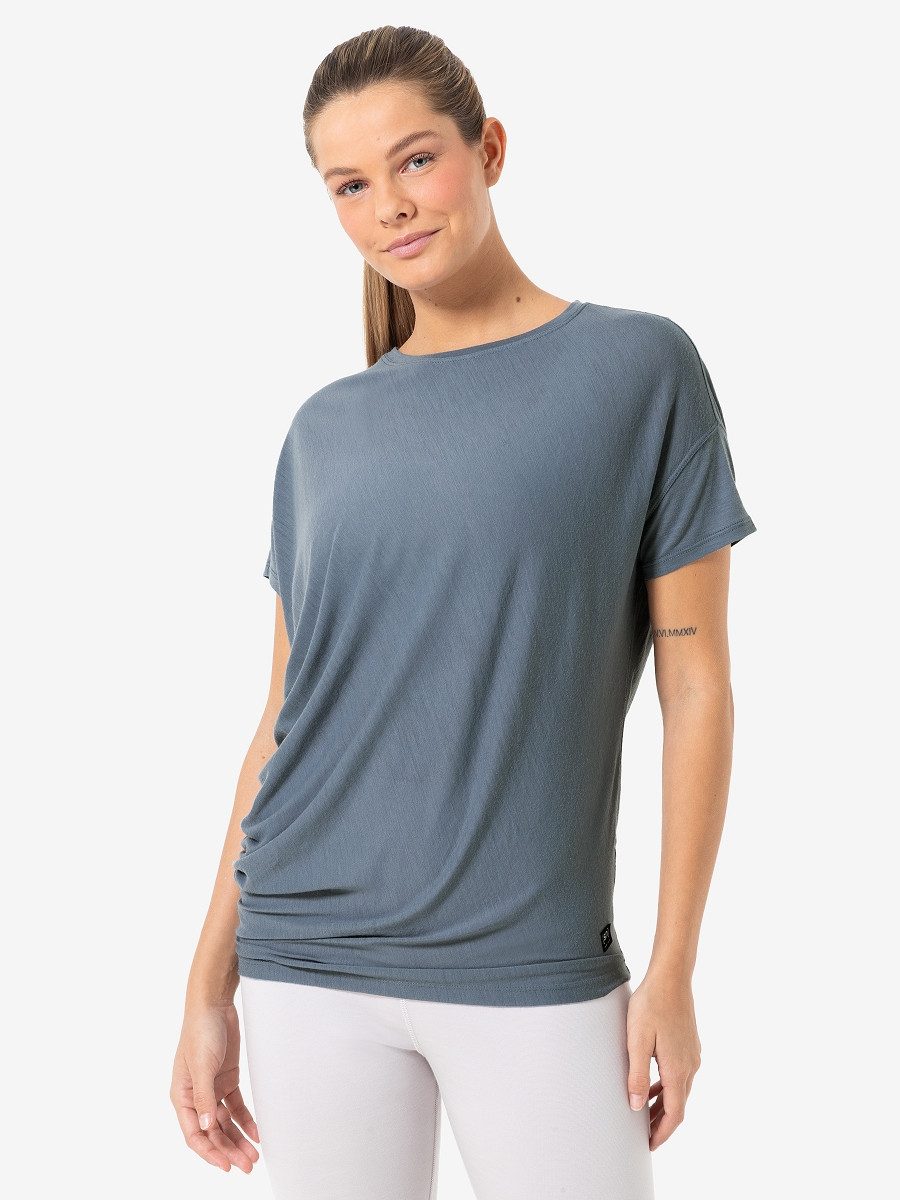 SUPER.NATURAL T-Shirt asymmetrisch geschnittenes W YOGA günstig online kaufen