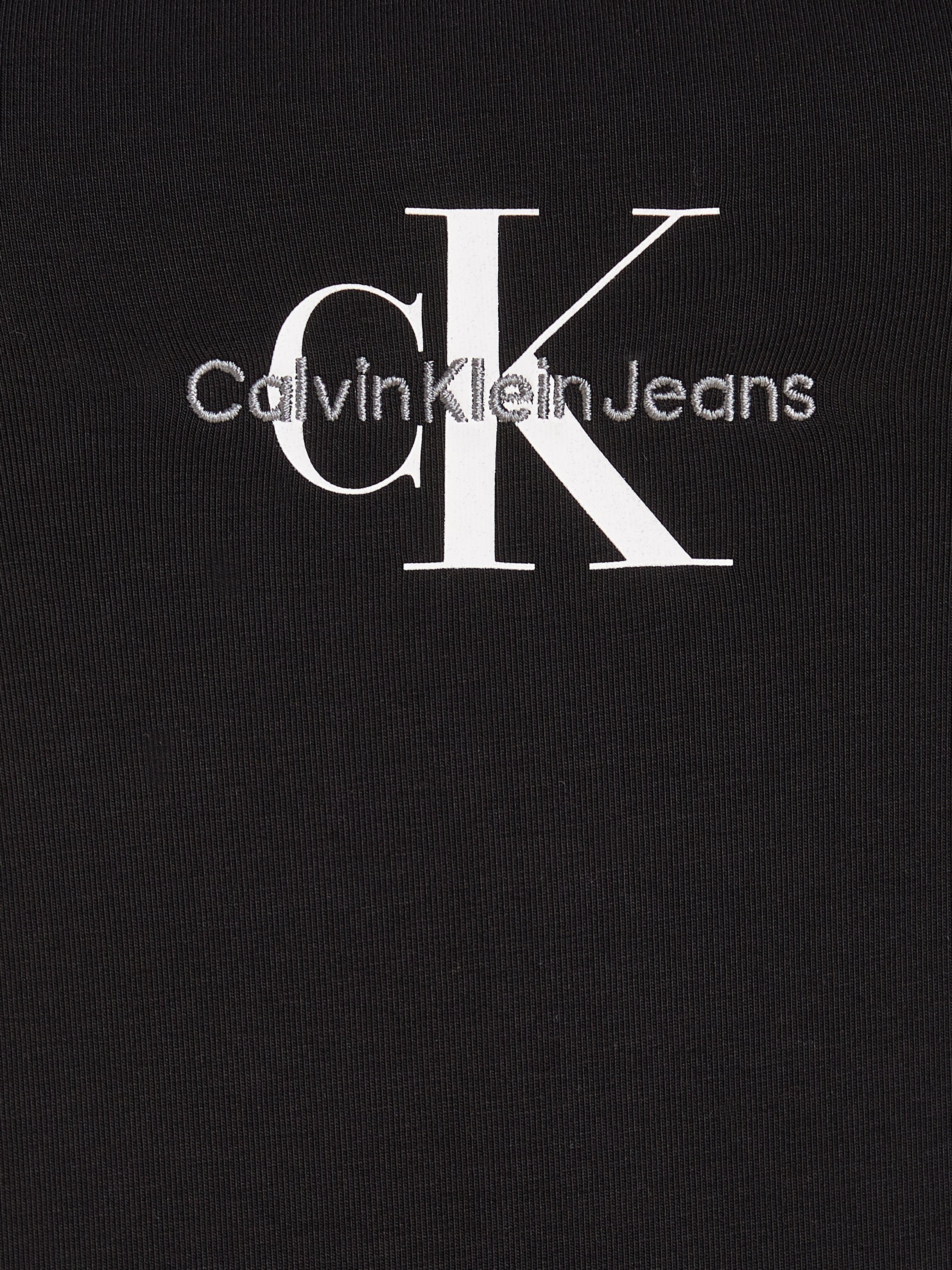 Calvin Klein Jeans Spaghettikleid MONOLOGO STRAPPY DRESS mit Logoschriftzug
