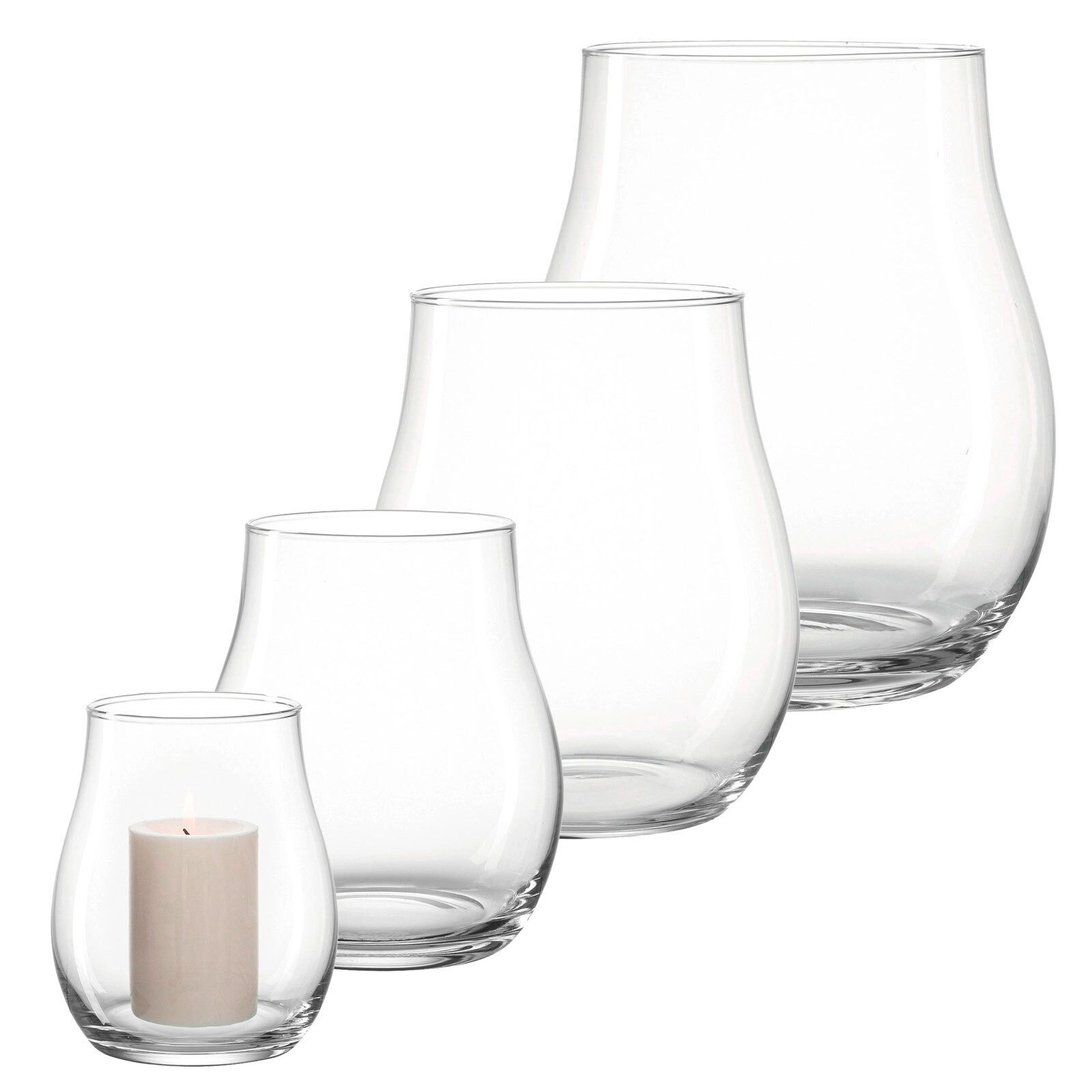LEONARDO Windlicht Giardino Windlichtset (4 Gläser, 4 St). € 106,95
