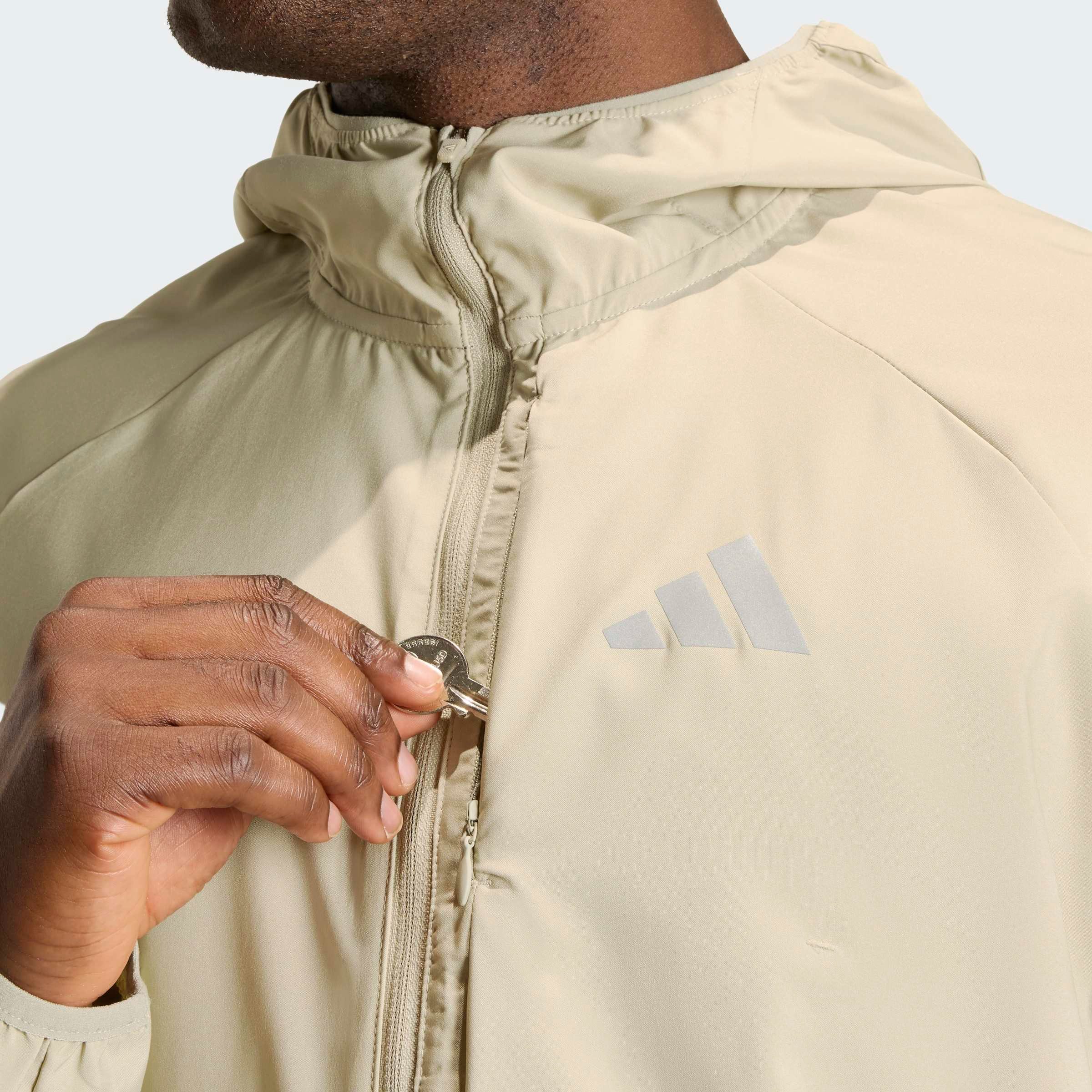 adidas Performance Laufjacke RUN ESS JKT M für Erwachsene, aus Polyester