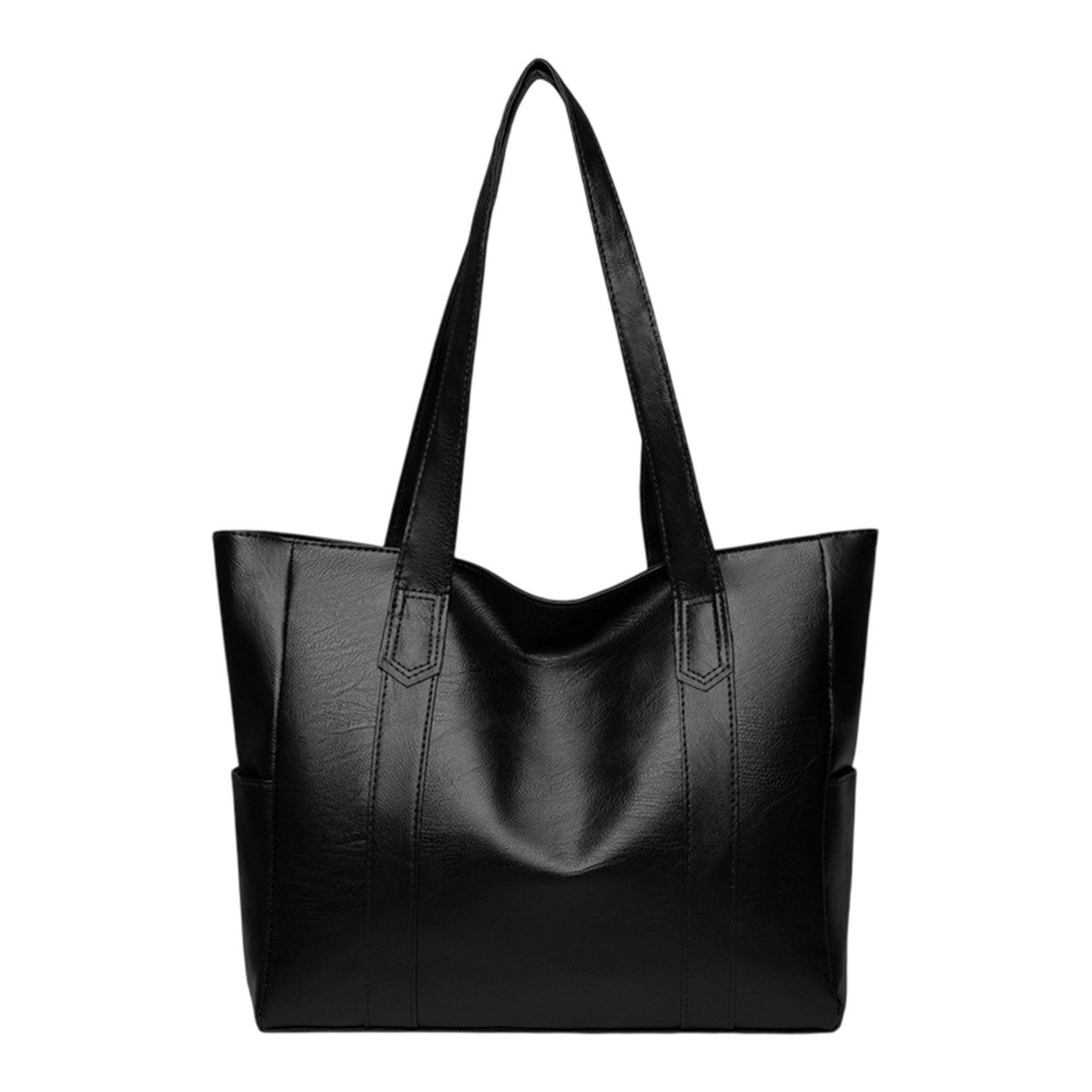 Shopper Damen Henkeltaschen Große Handtasche Weiche Kunstleder