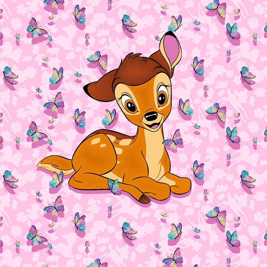 Cherokee Funktionsbluse Bunt Kasack "Bambi" Disney bedruckter Motiv mit Kasack